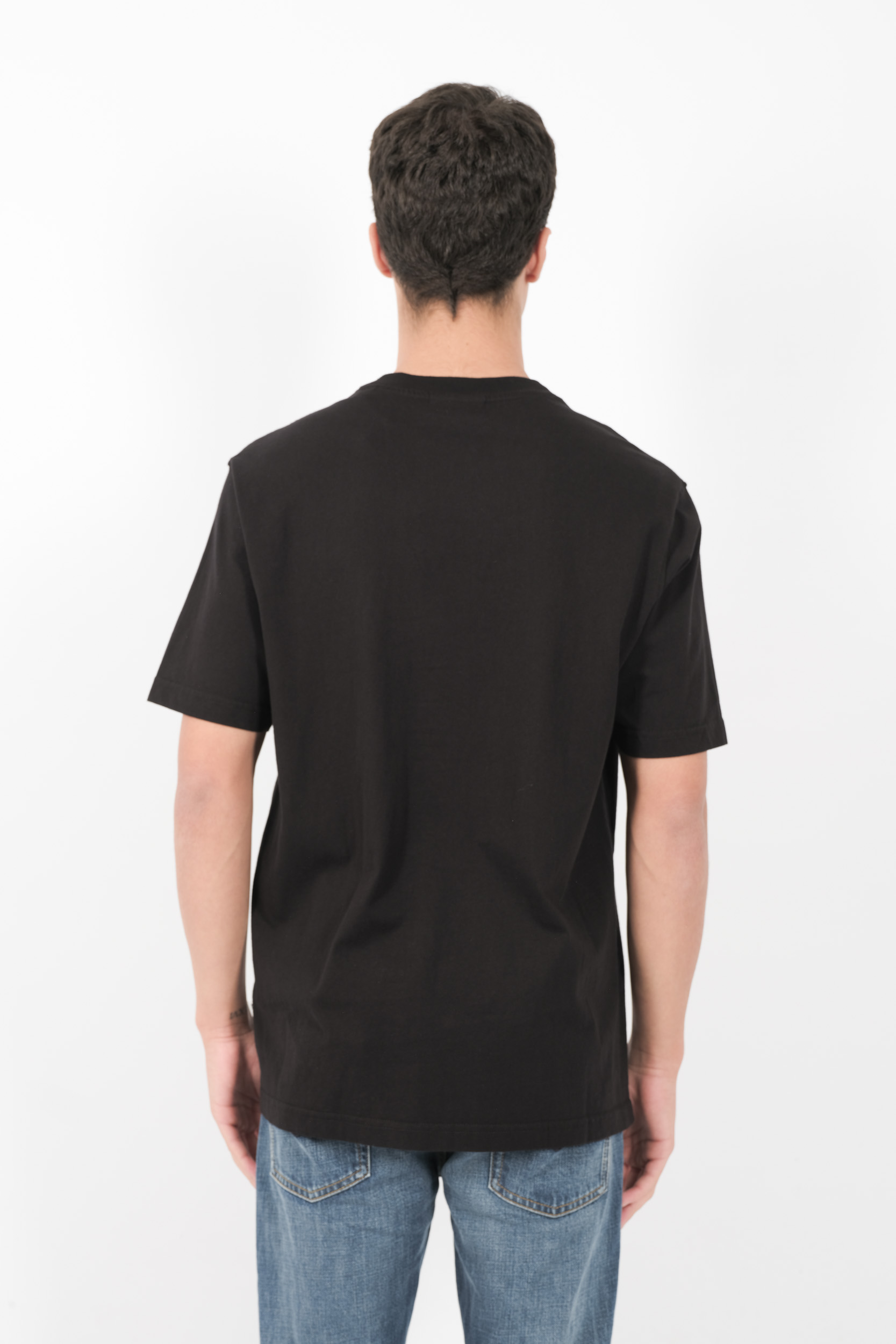 TEE-SHIRT NN07 COL ROND OVERSIZE NOIR ADAM3209-999