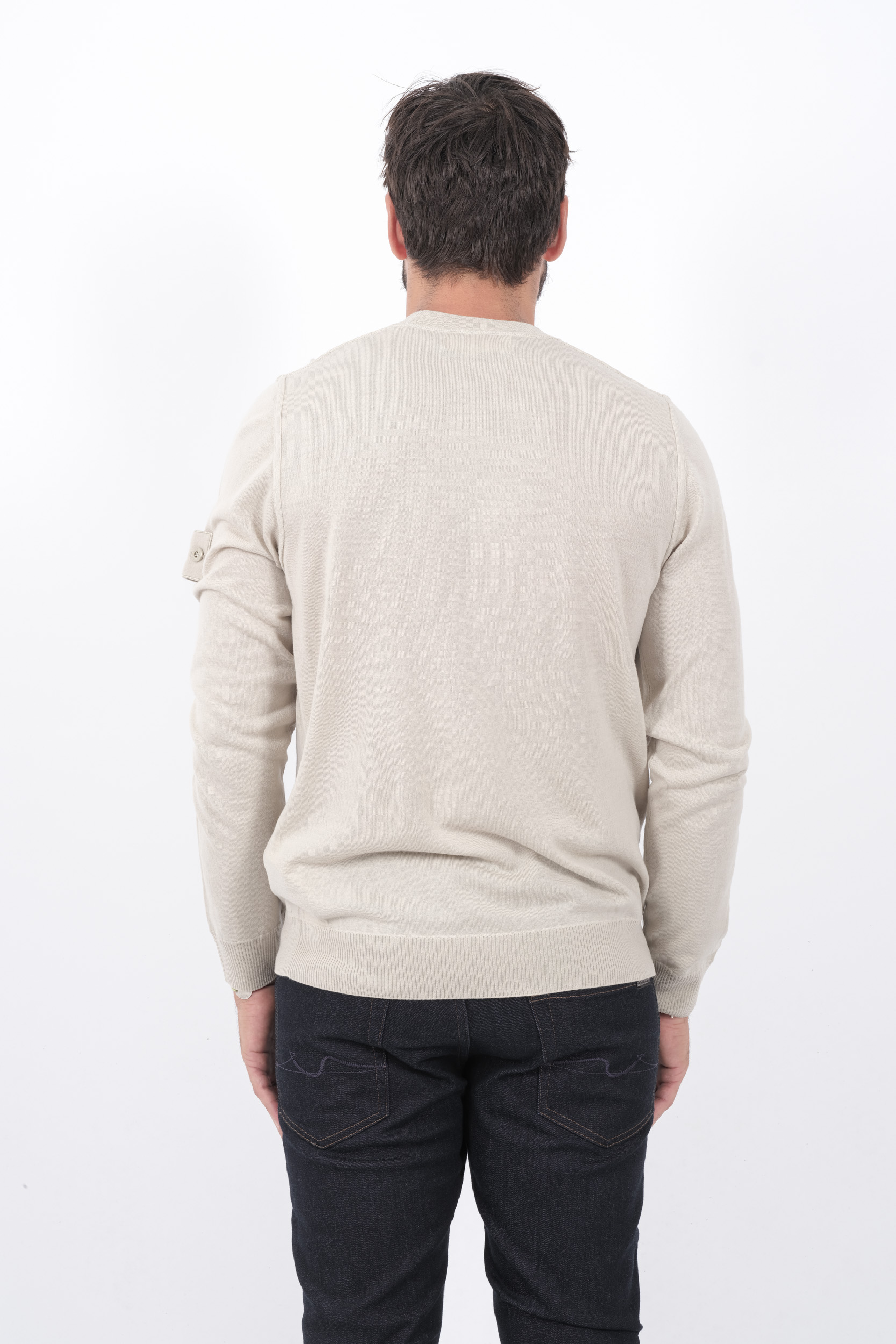  Image du produit PULL STONE ISLAND BEIGE GHOST 8115566FC-V0090 - 5