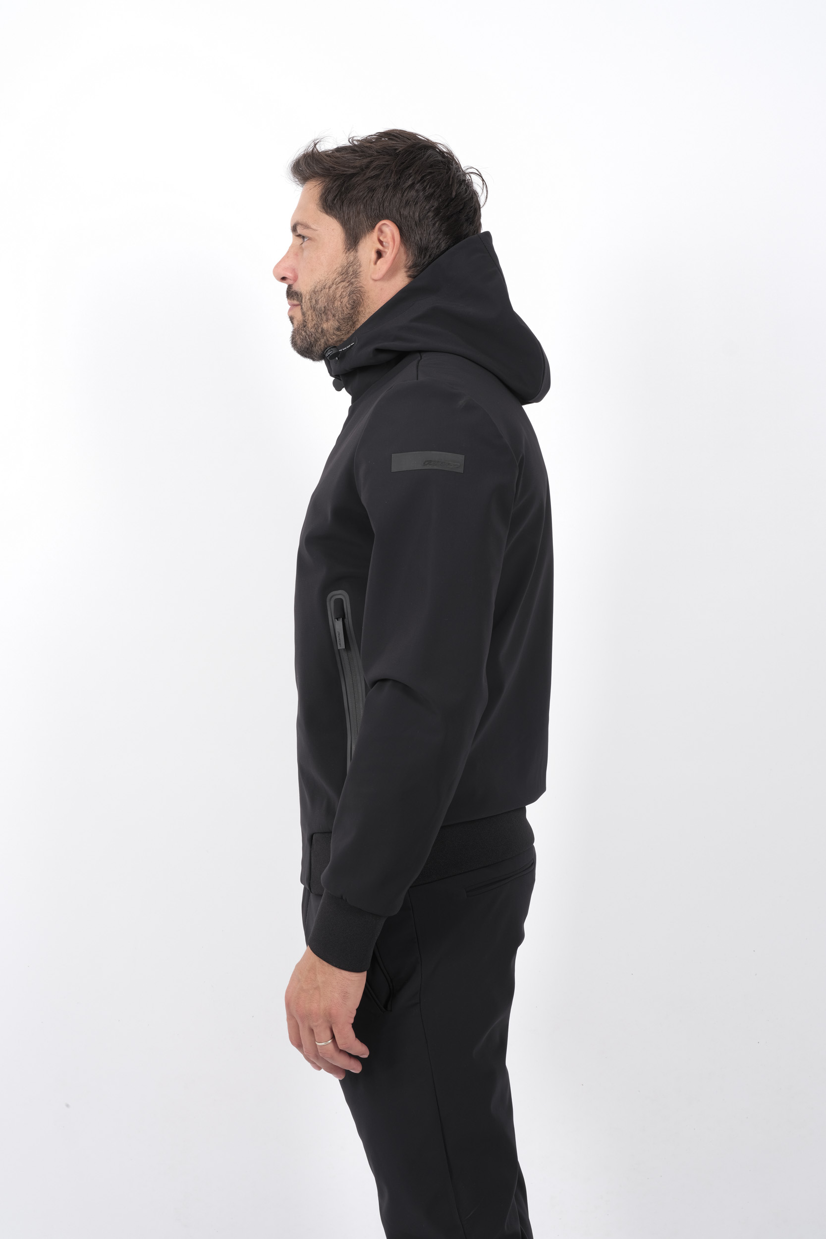  Image du produit BLOUSON RRD NEOPRENE A CAPUCHE NOIR W24044-10 - 4