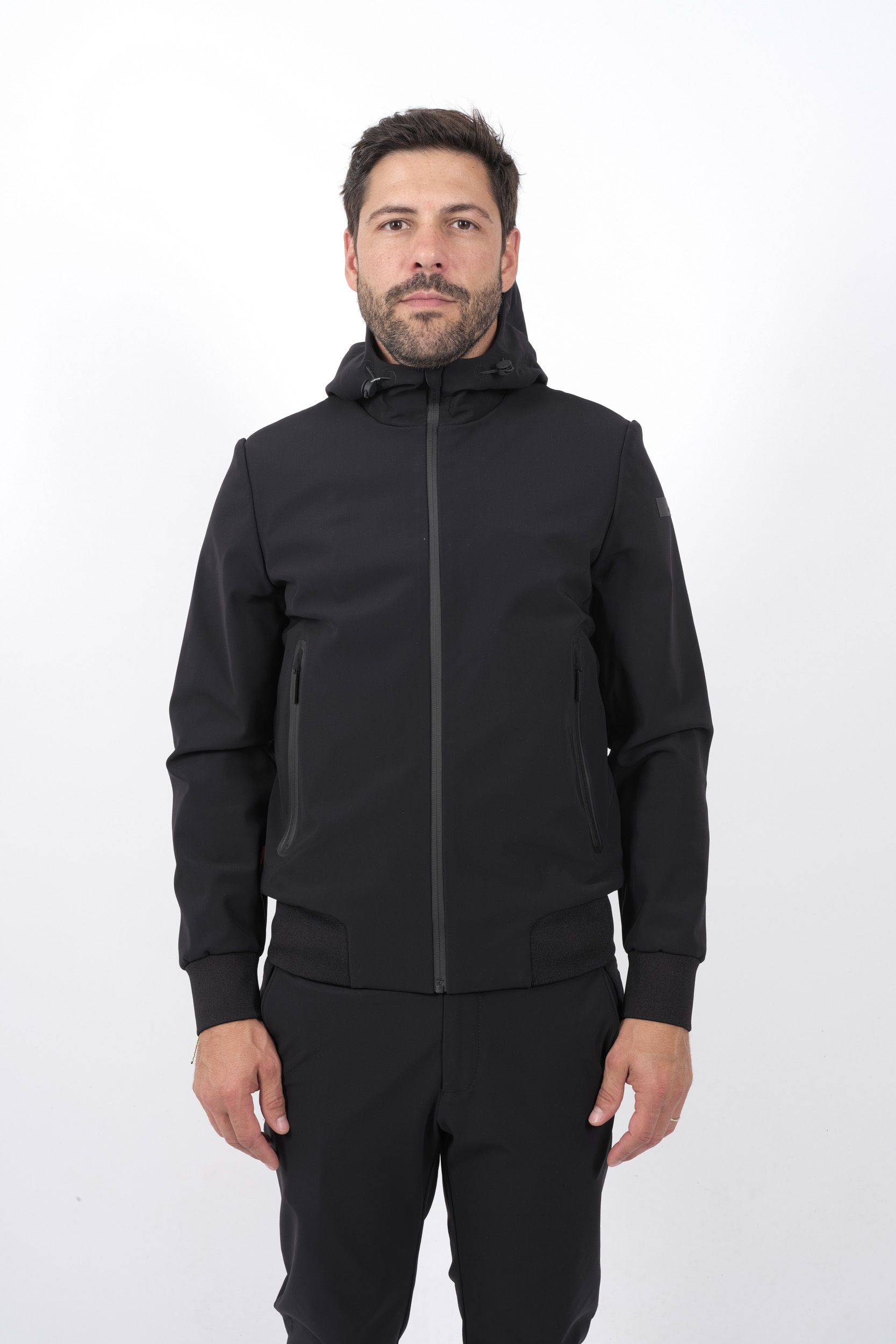  Image du produit BLOUSON RRD NEOPRENE A CAPUCHE NOIR W24044-10 - 3