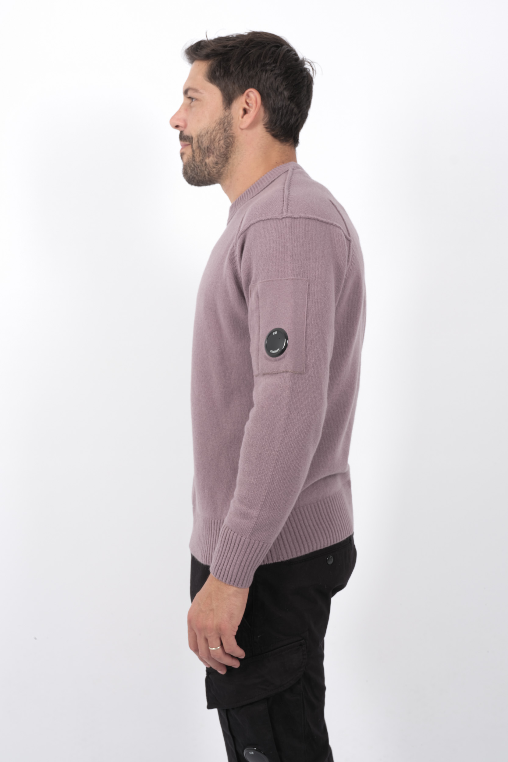 PULL C.P COMPANY COL ROND LAVANDE N047A-735