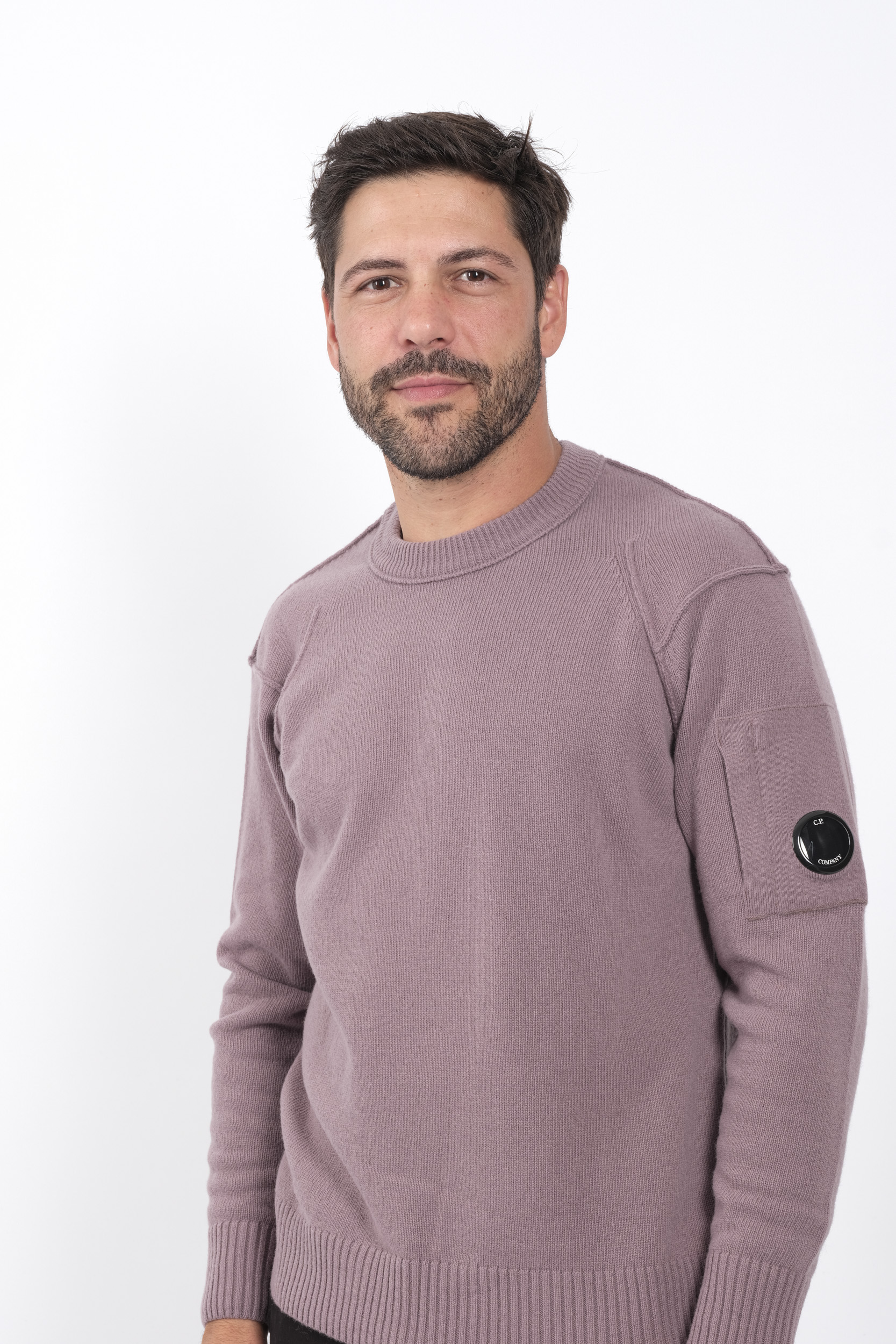 PULL C.P COMPANY COL ROND LAVANDE N047A-735