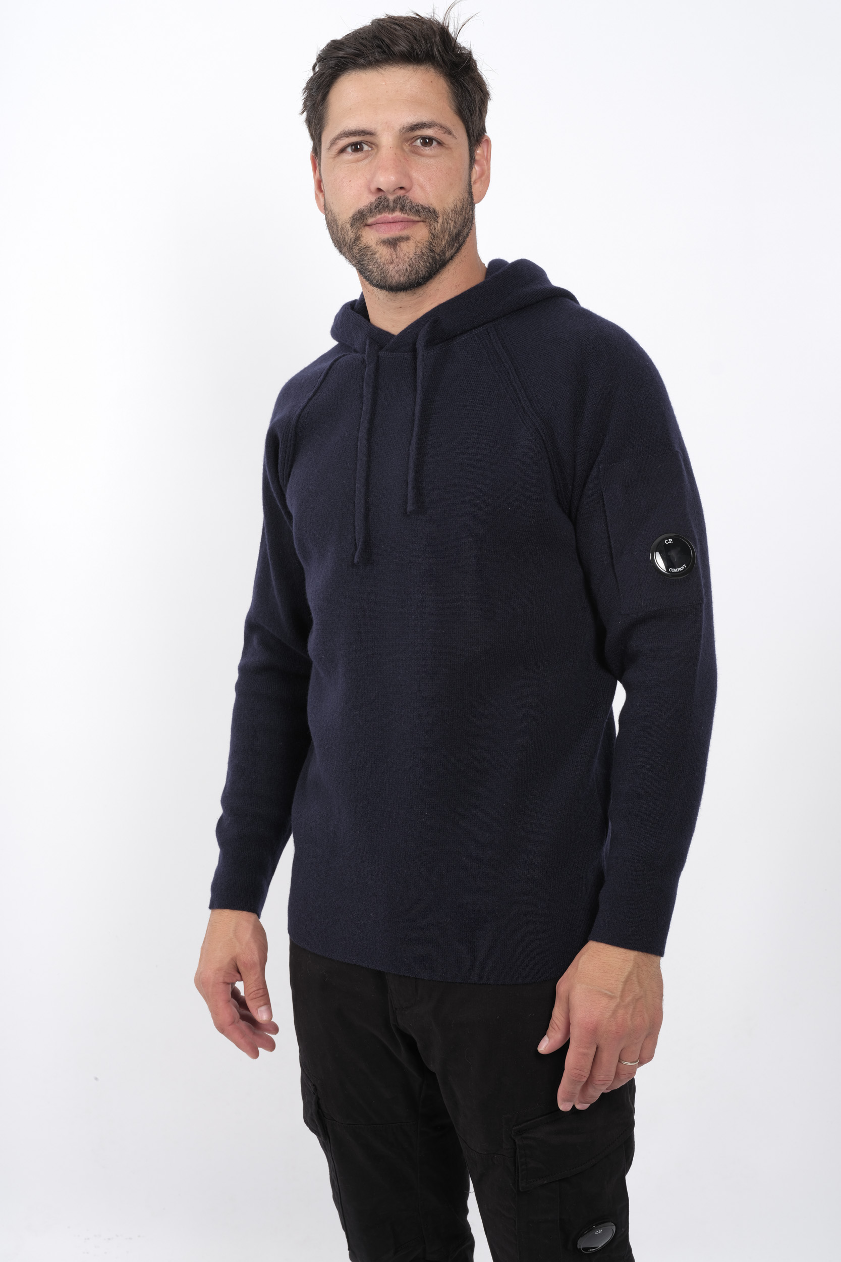  Image du produit PULL C.P COMPANY A CAPUCHE MARINE N149A-888 - 2