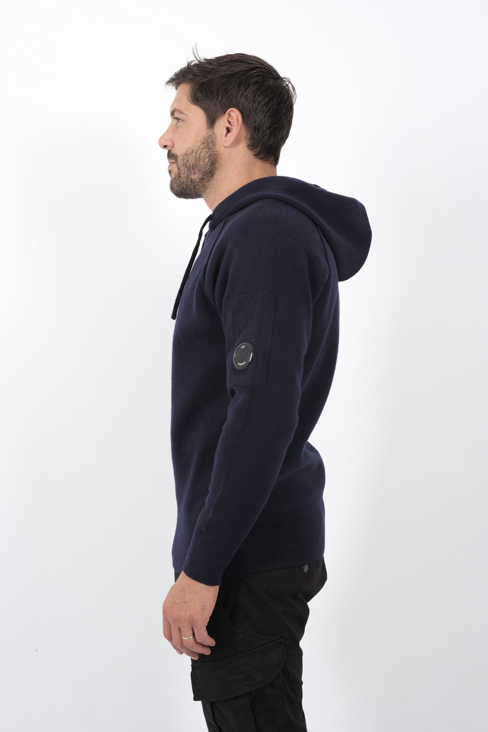  Image du produit PULL C.P COMPANY A CAPUCHE MARINE N149A-888 - 4