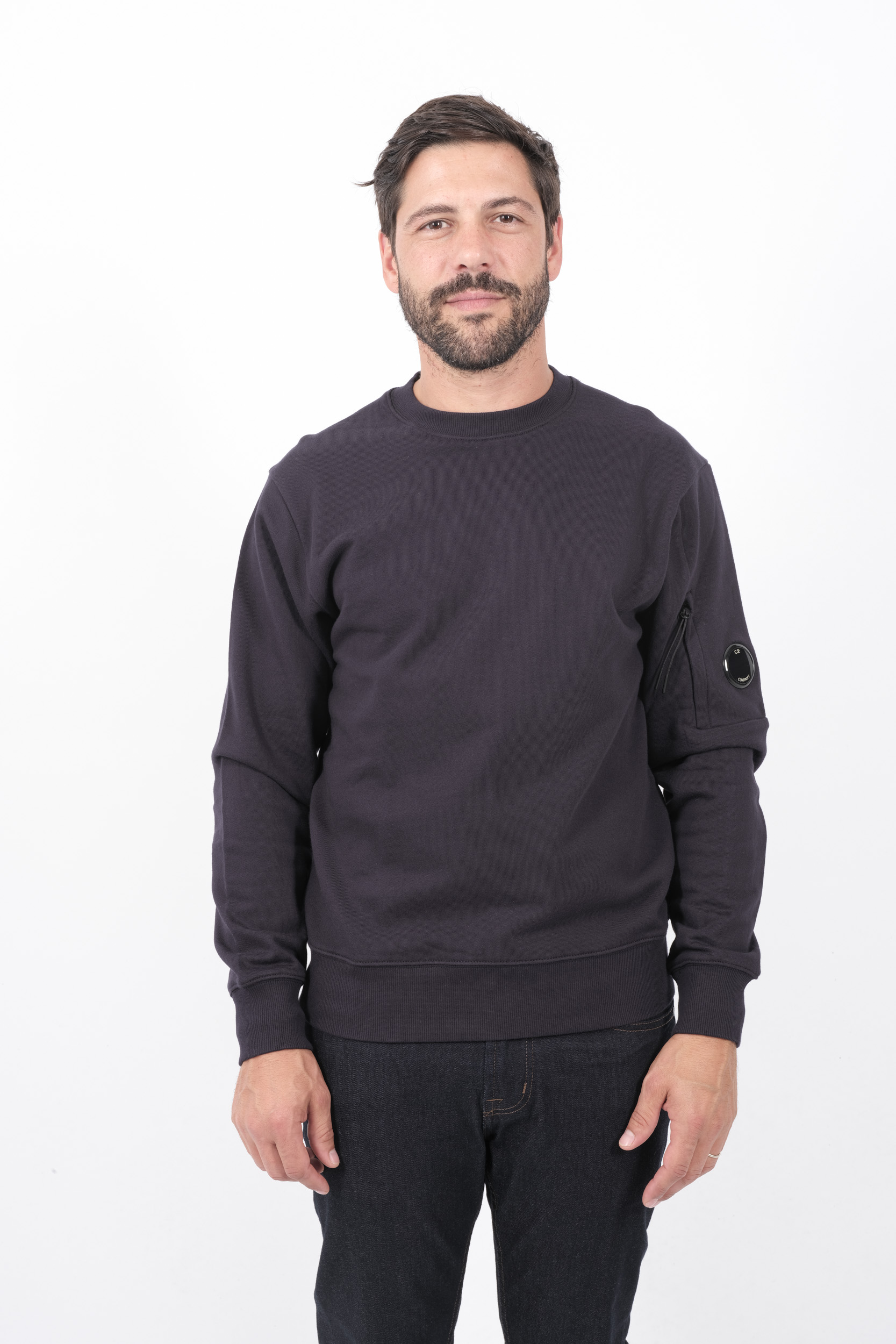  Image du produit SWEAT C.P COMPANY COL ROND MARINE S023A-888 - 3