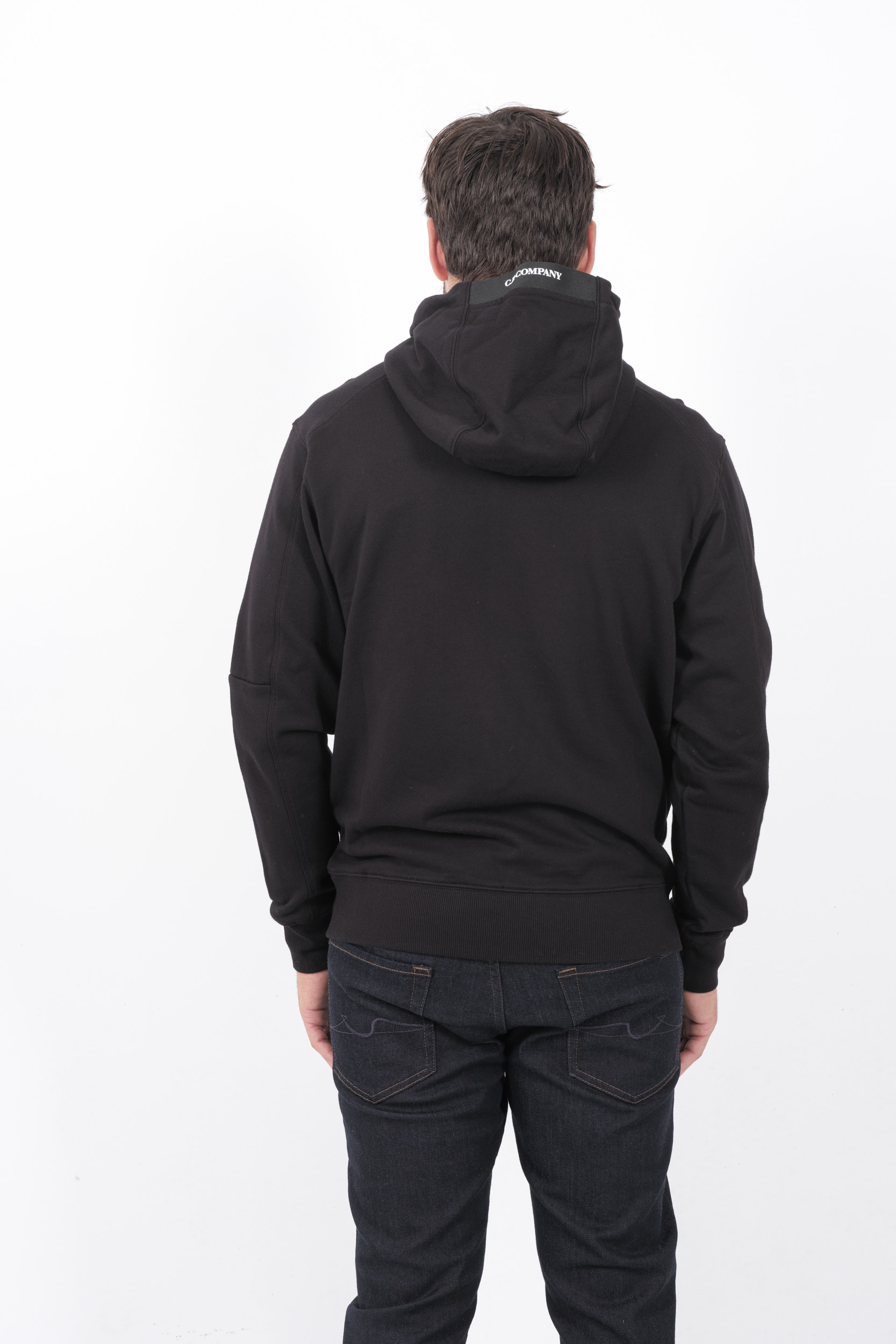  Image du produit SWEAT C.P COMPANY CAPUCHE NOIR S024A-999 - 5