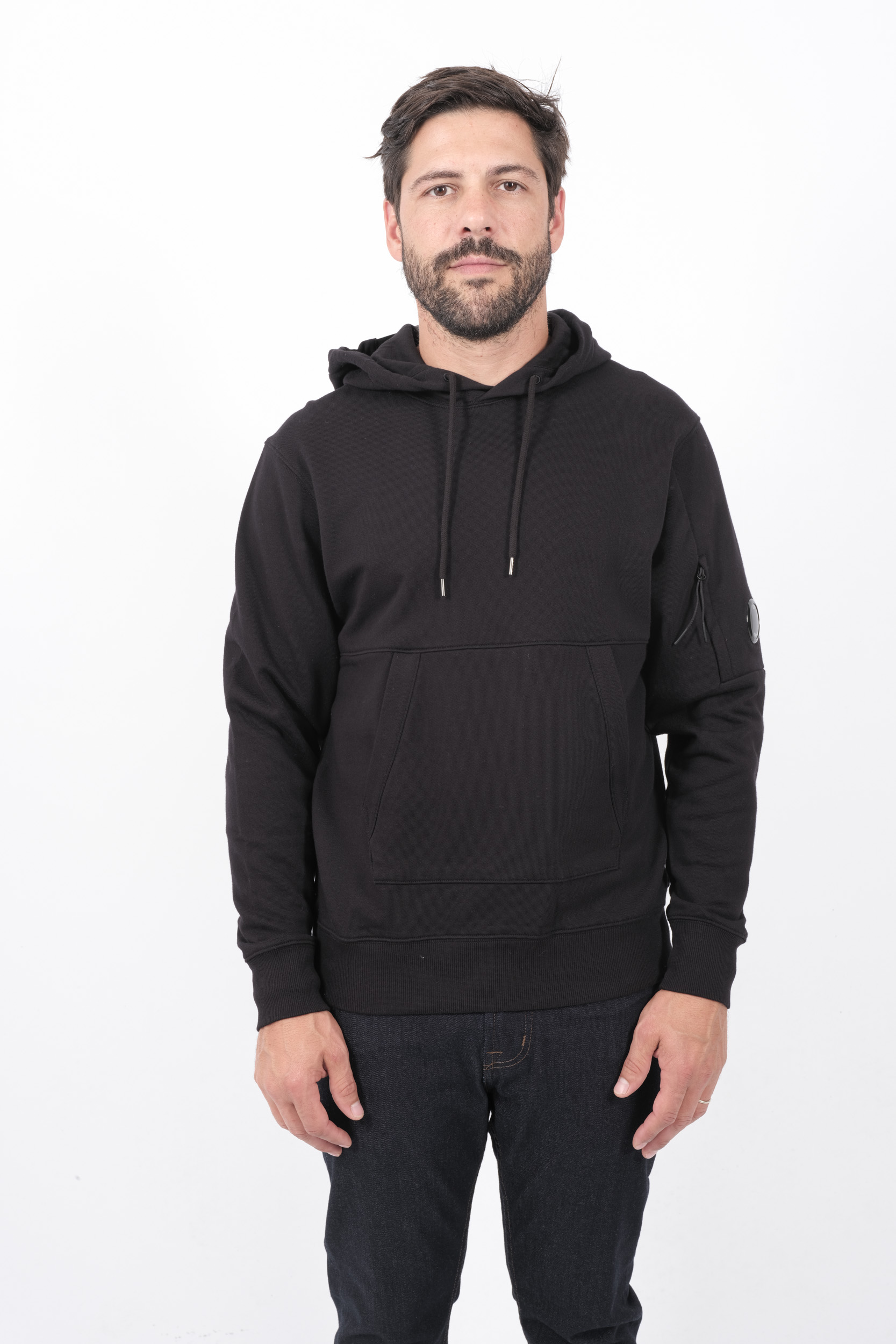  Image du produit SWEAT C.P COMPANY CAPUCHE NOIR S024A-999 - 3