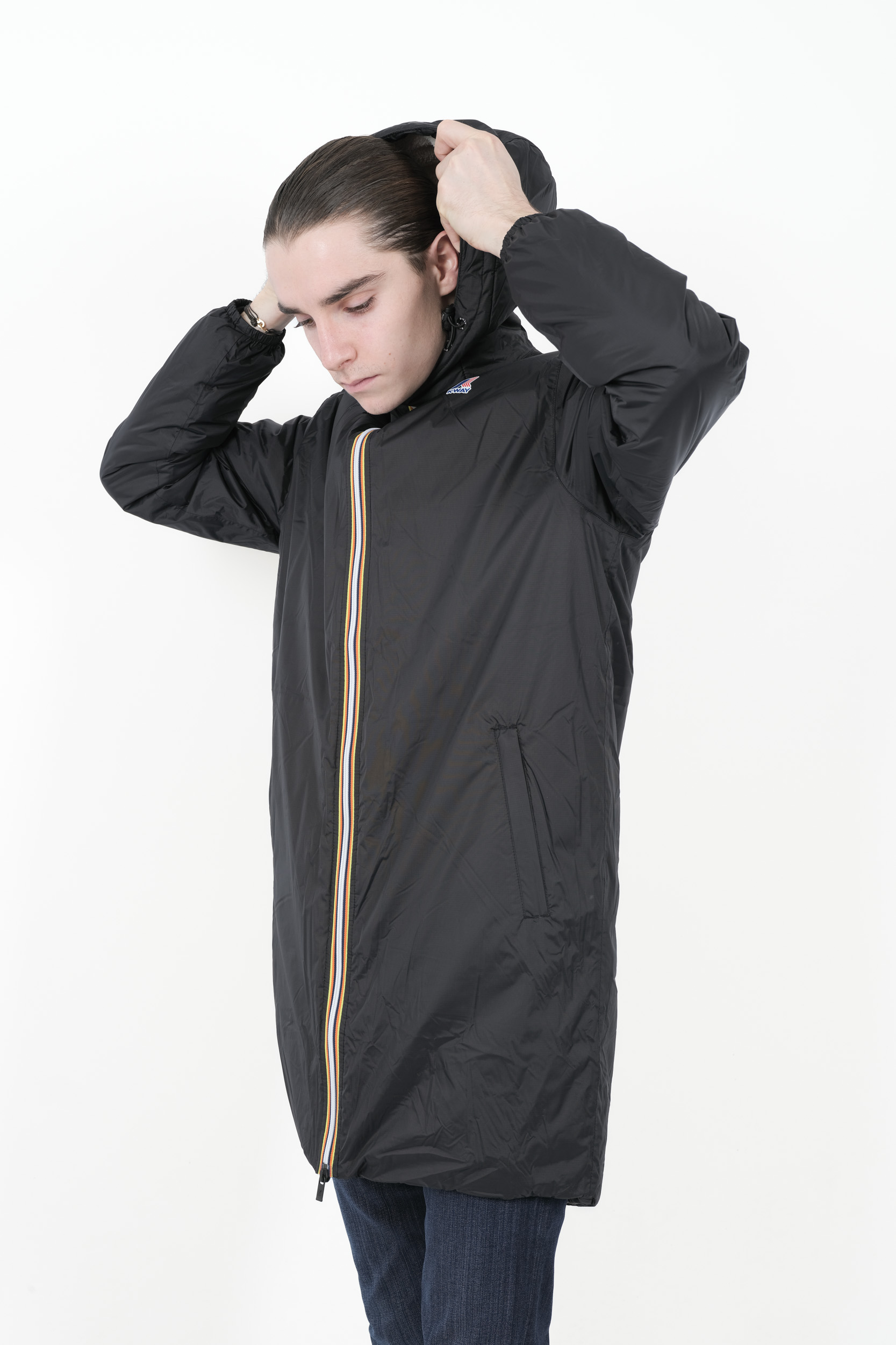 PARKAS K-WAY MOLTONEE NOIR K3114KW-USY