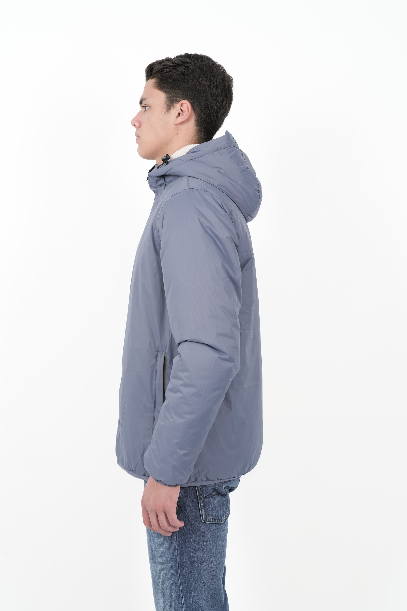  Image du produit BLOUSON K-WAY MOLTONNE BLEU K3118TW-K56 - 4