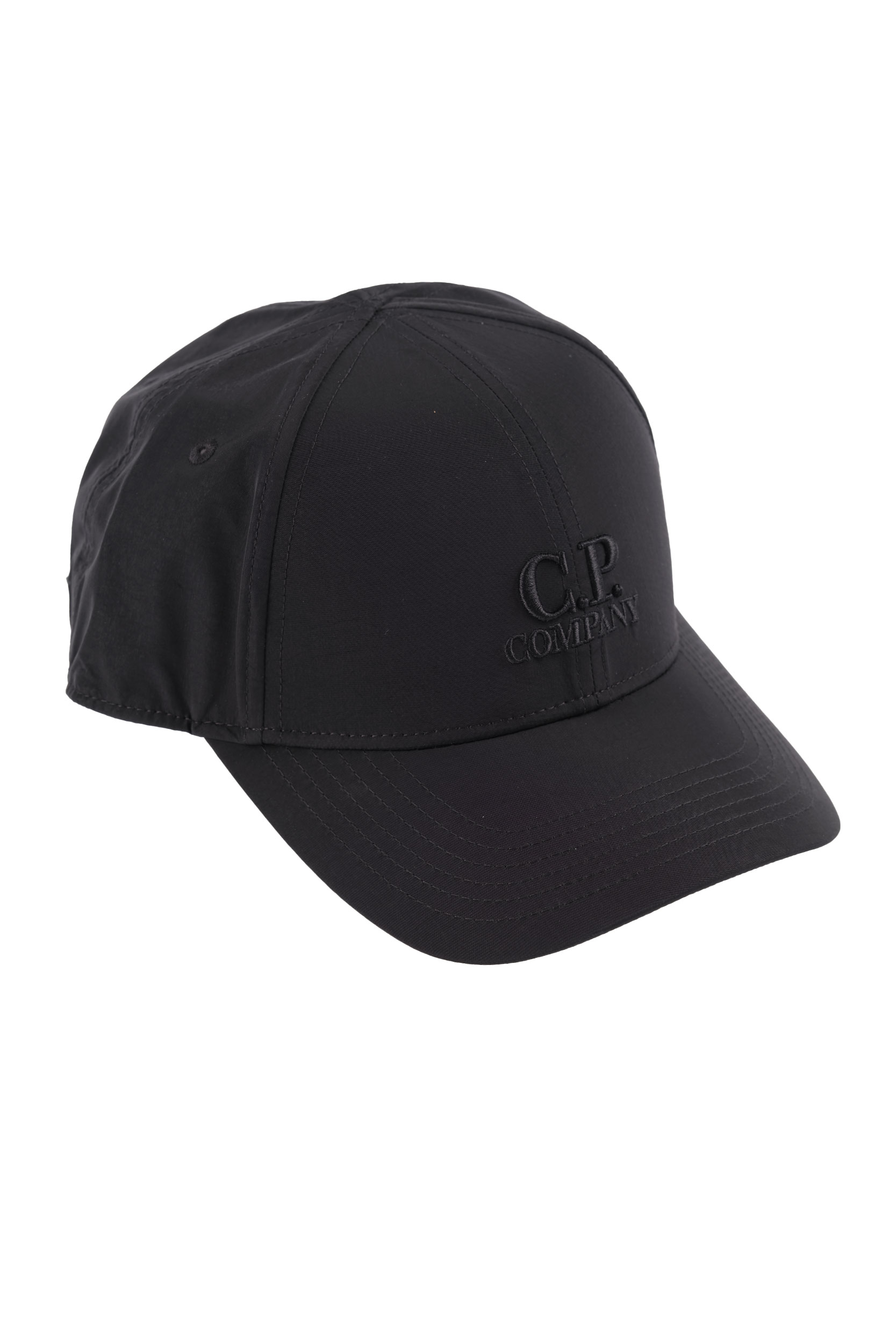 CASQUETTE C.P COMPANY EN CHROME-R NOIR C147A-999