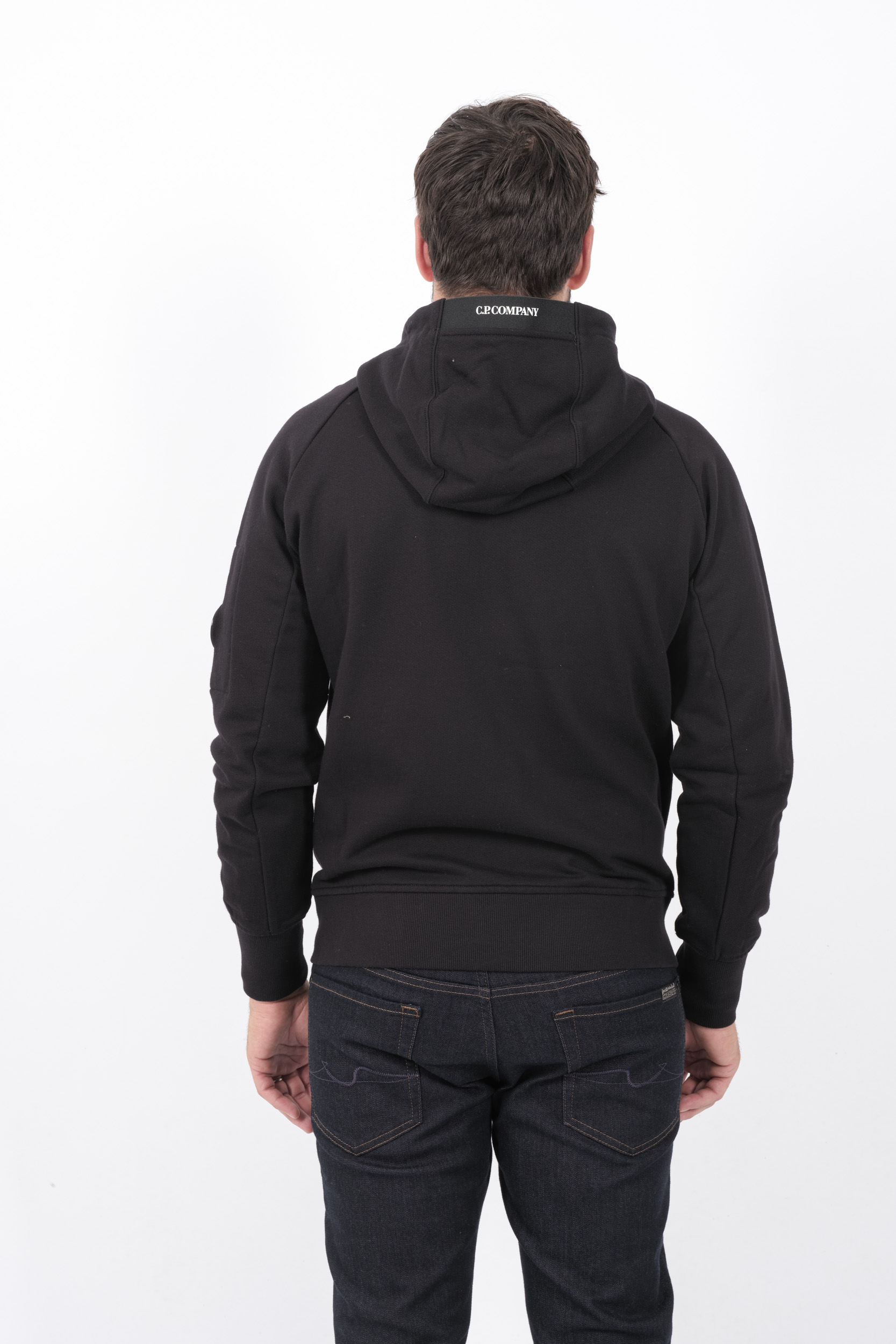  Image du produit SWEAT C.P COMPANY CAPUCHE ZIPPE S025A-999 - 5