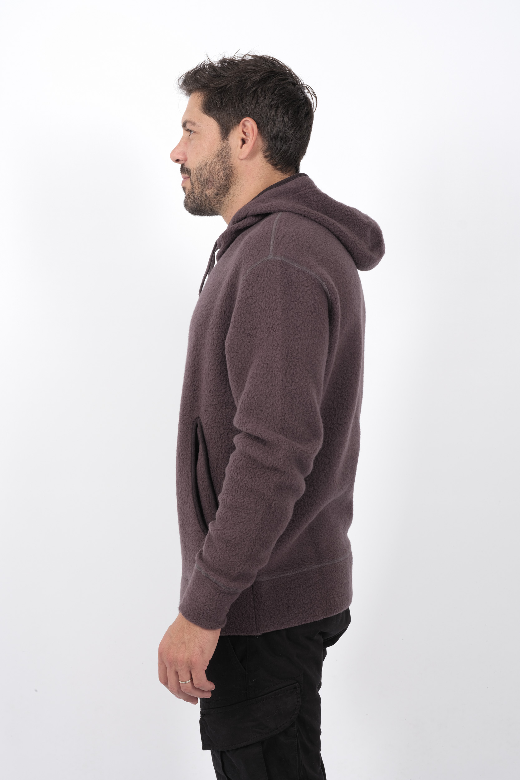  Image du produit PULL C.P COMPANY A CAPUCHE LAVANDE S292A-771 - 4