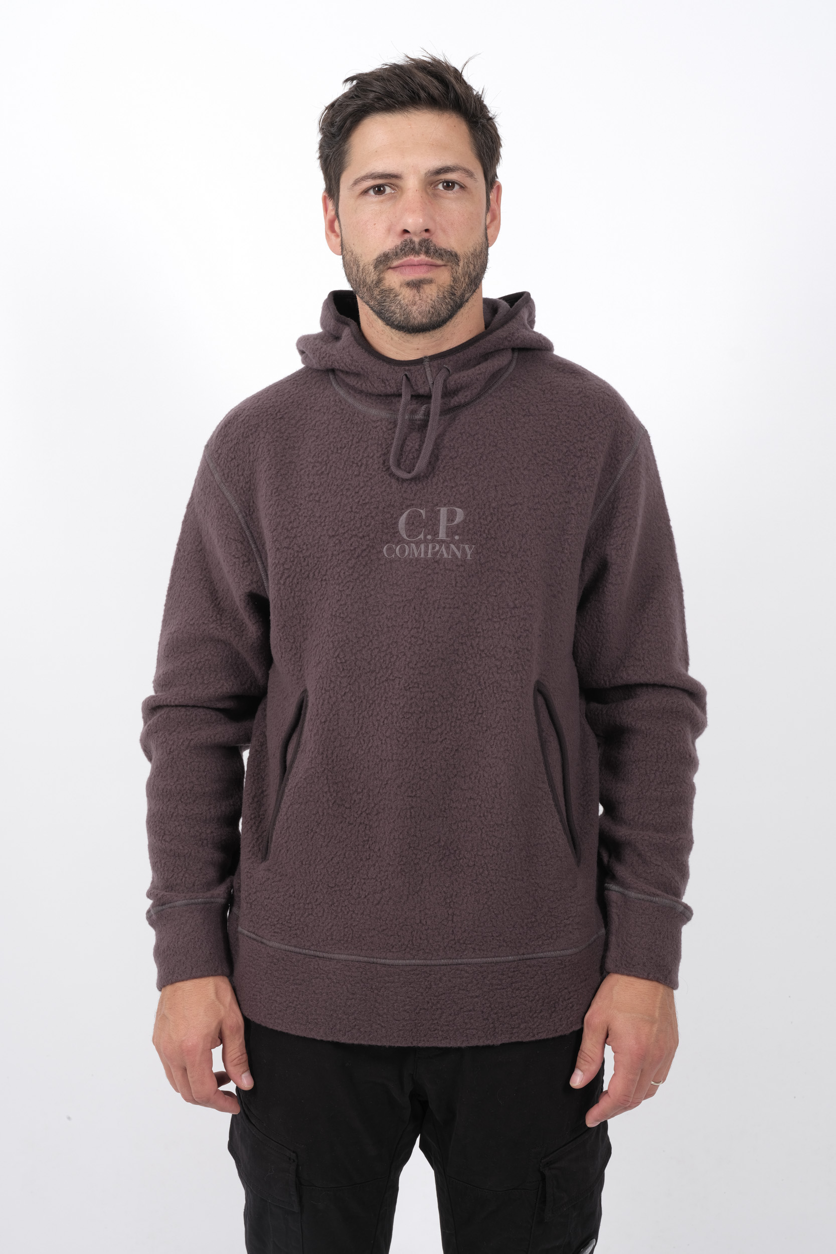  Image du produit PULL C.P COMPANY A CAPUCHE LAVANDE S292A-771 - 3