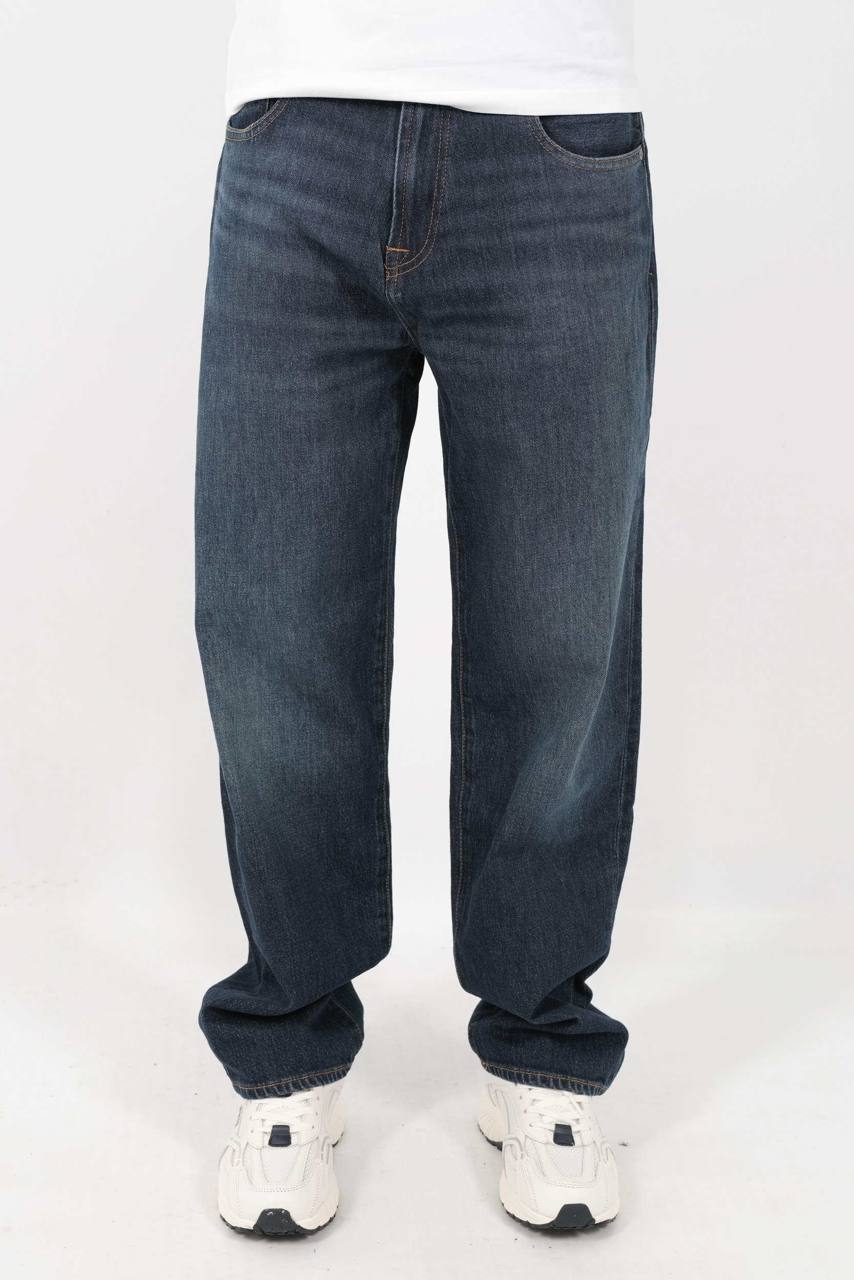 JEANS SEVEN LOOSE FIT BLEU BRUT JSRNC-DARKBLUE