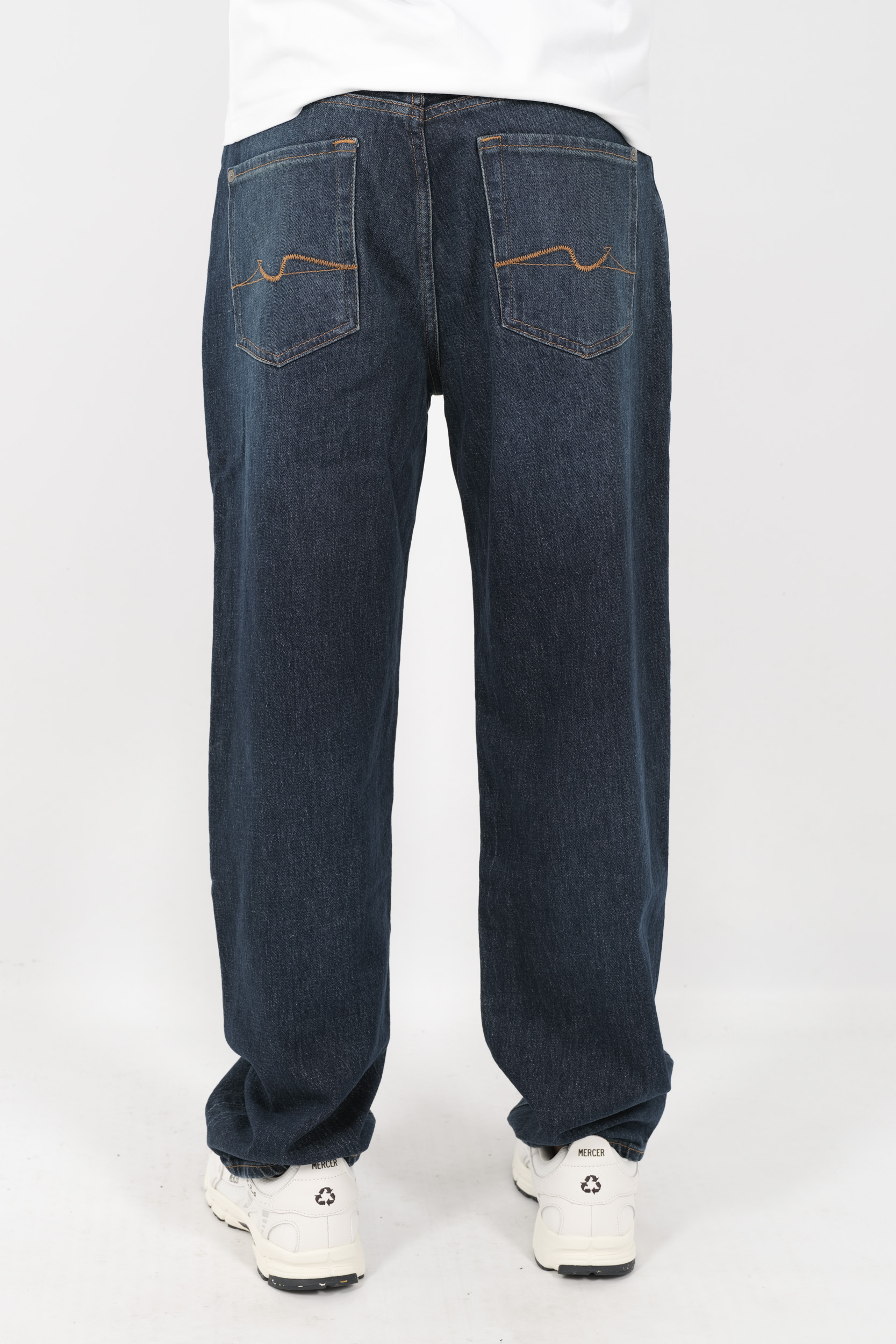 JEANS SEVEN LOOSE FIT BLEU BRUT JSRNC-DARKBLUE