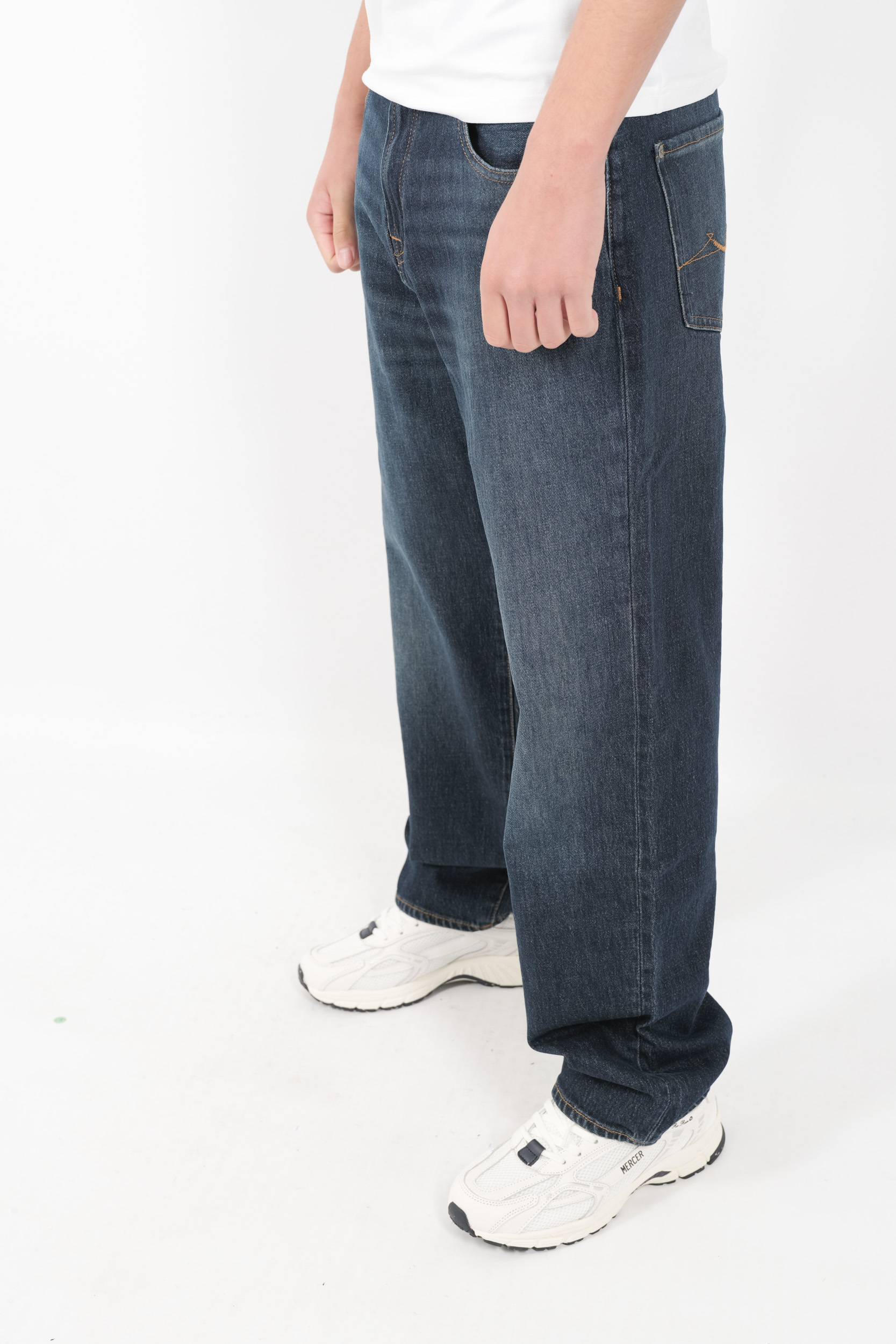 JEANS SEVEN LOOSE FIT BLEU BRUT JSRNC-DARKBLUE