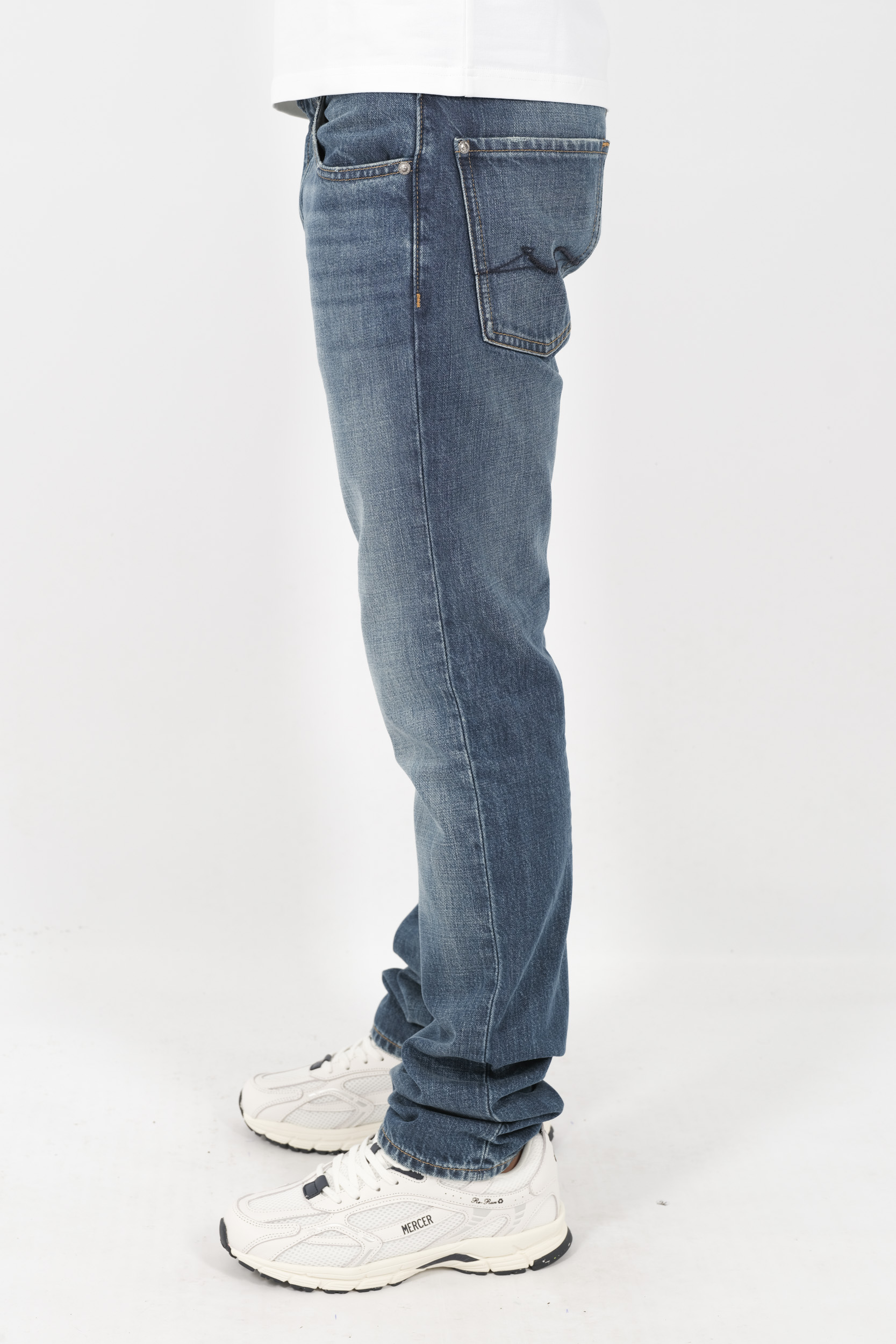 JEANS SEVEN CLASSIC STRAIGHT BLEU DELAVE JSSCB-MIDBLUE