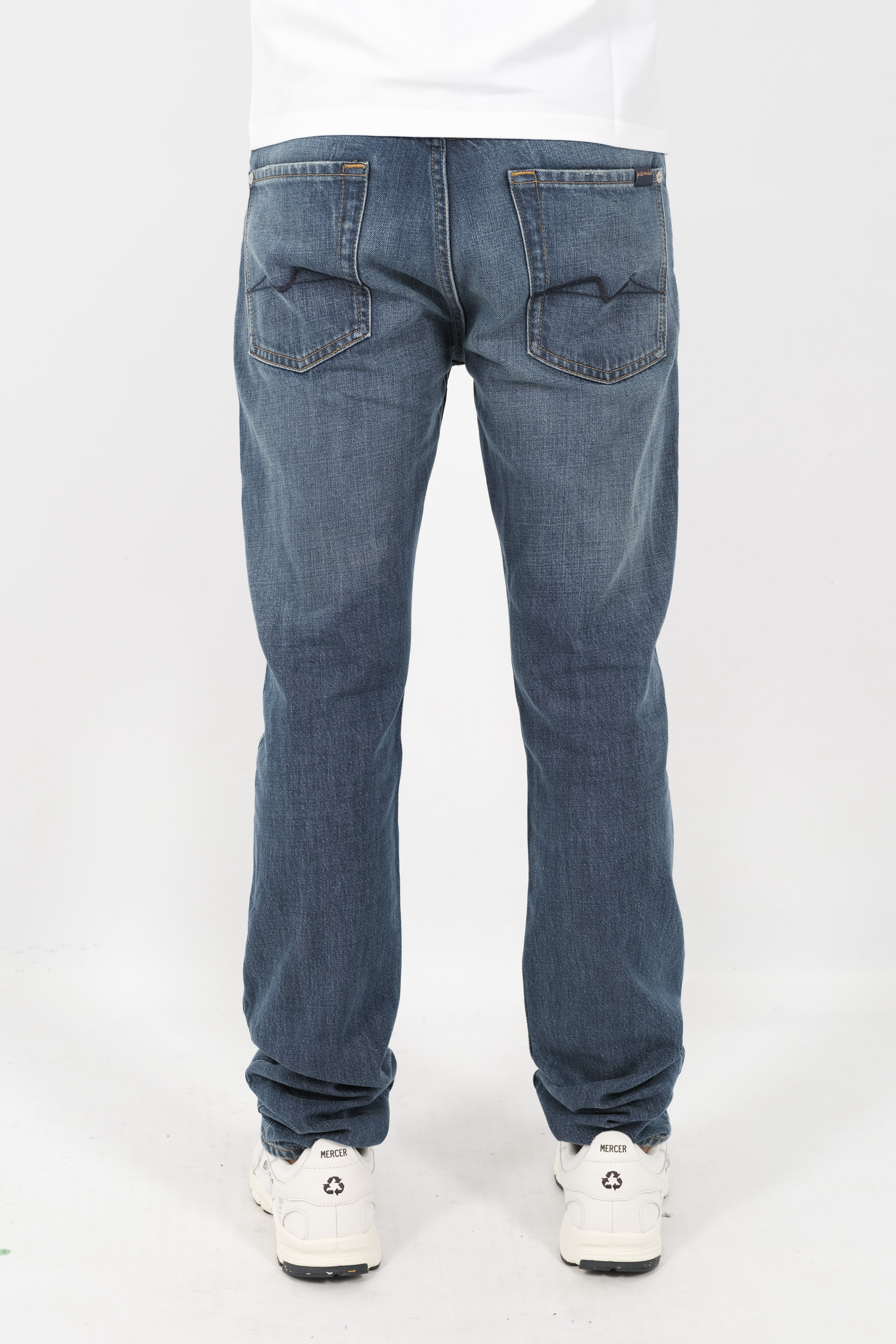 JEANS SEVEN CLASSIC STRAIGHT BLEU DELAVE JSSCB-MIDBLUE