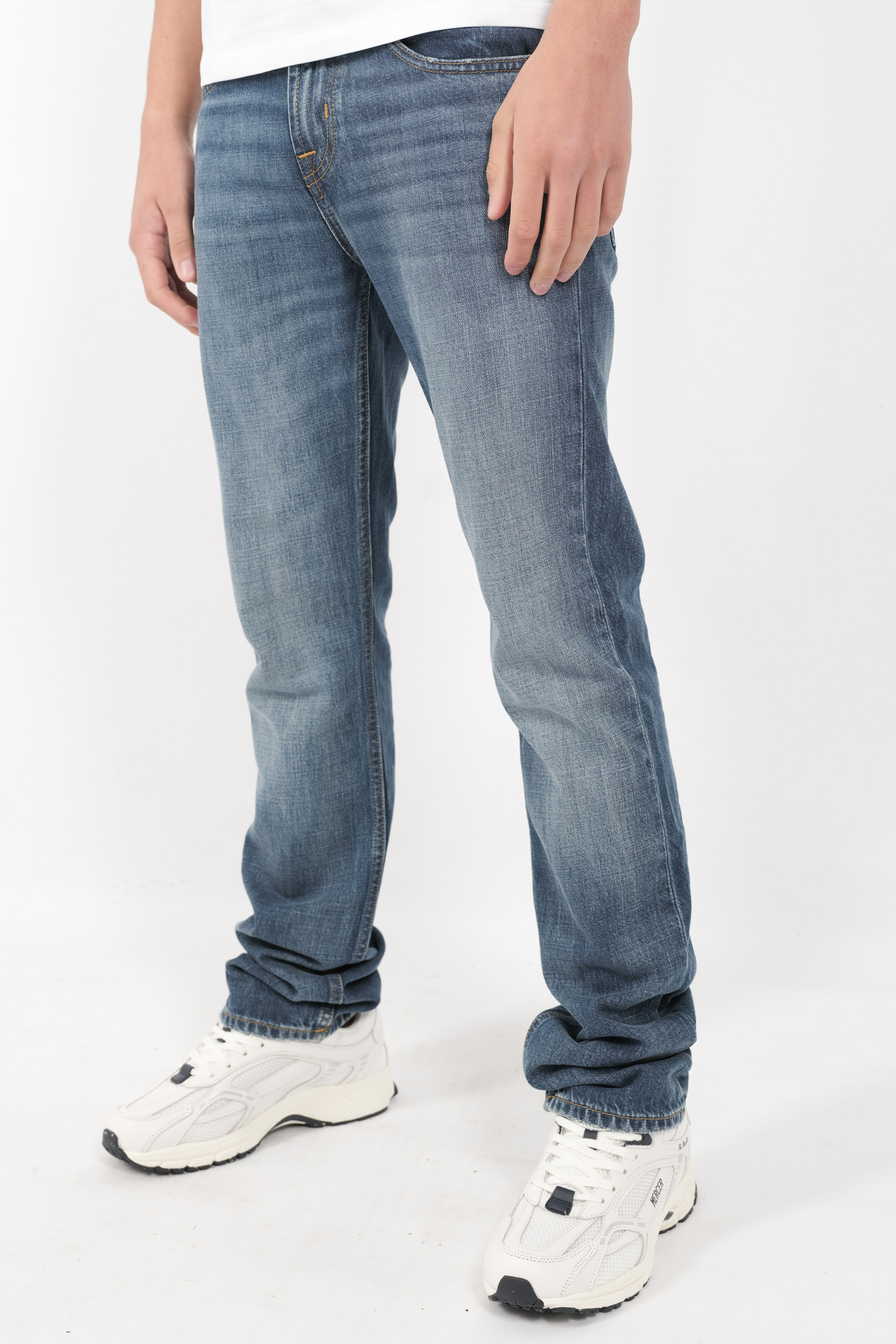 JEANS SEVEN CLASSIC STRAIGHT BLEU DELAVE JSSCB-MIDBLUE