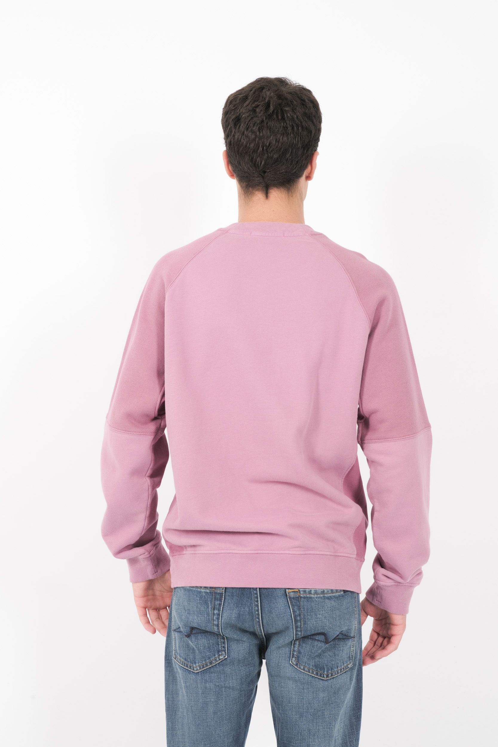  Image du produit SWEAT STONE ISLAND EN COTON LOGO BRODE ET POCHES A PRESSION ROSE 811560252-V0086 - 5