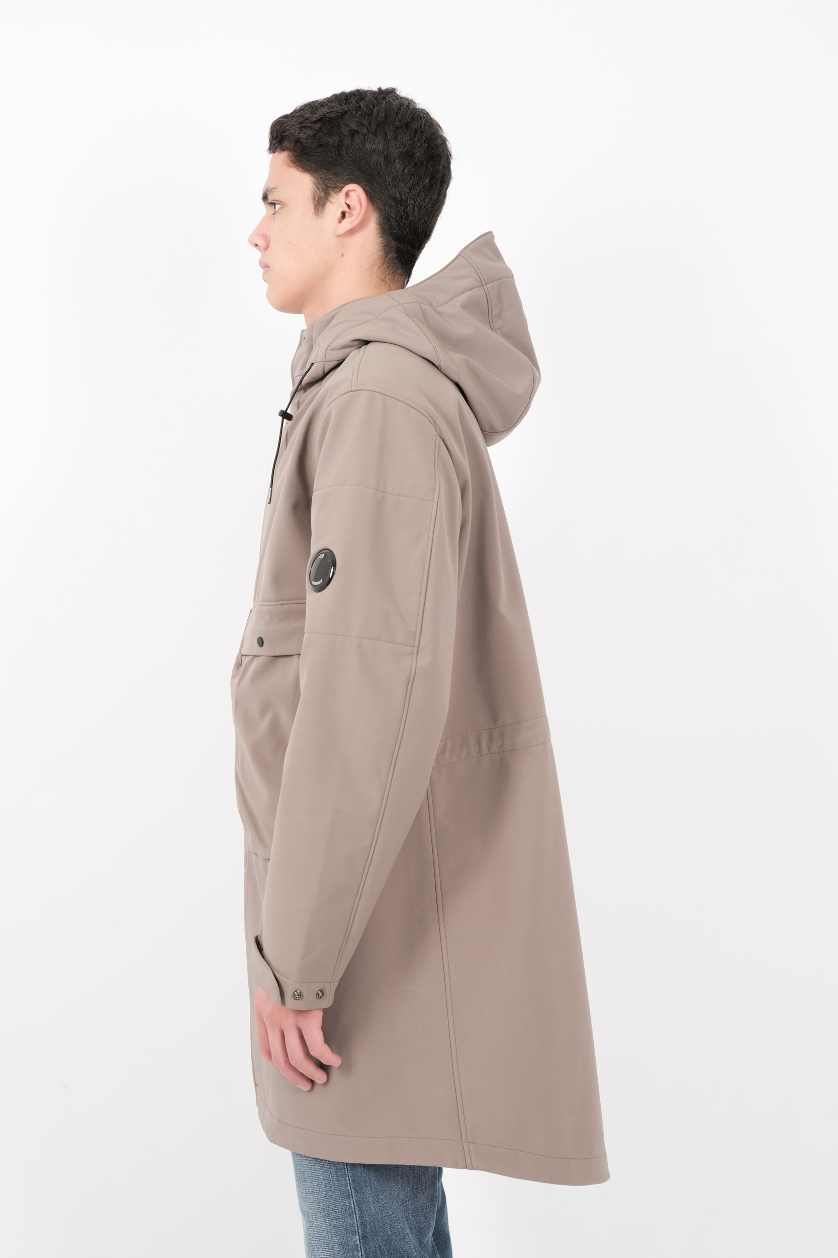 PARKAS C.P COMPANY SOFT-SHELL TAUPE W008A-359