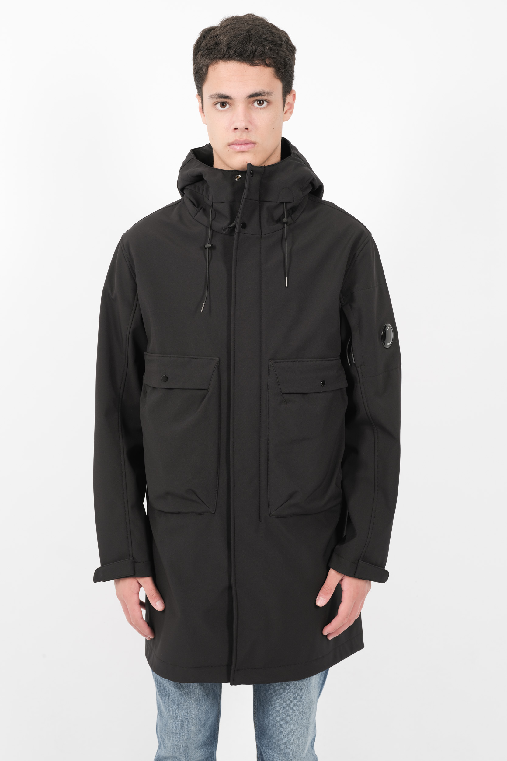 PARKAS C.P COMPANY SOFT-SHELL NOIR W008A-999