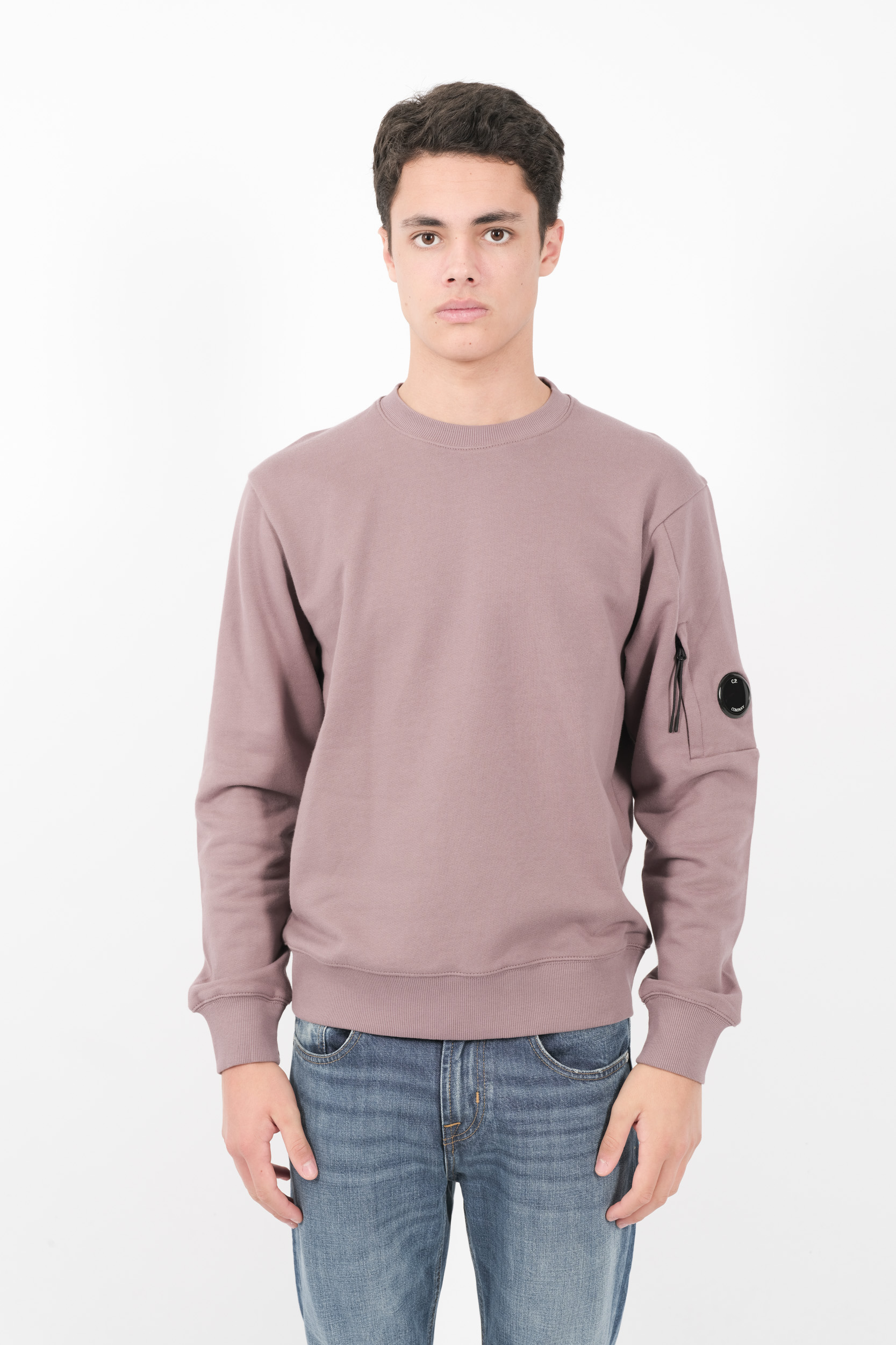  Image du produit SWEAT C.P COMPANY COL ROND LAVANDE S023A-735 - 3