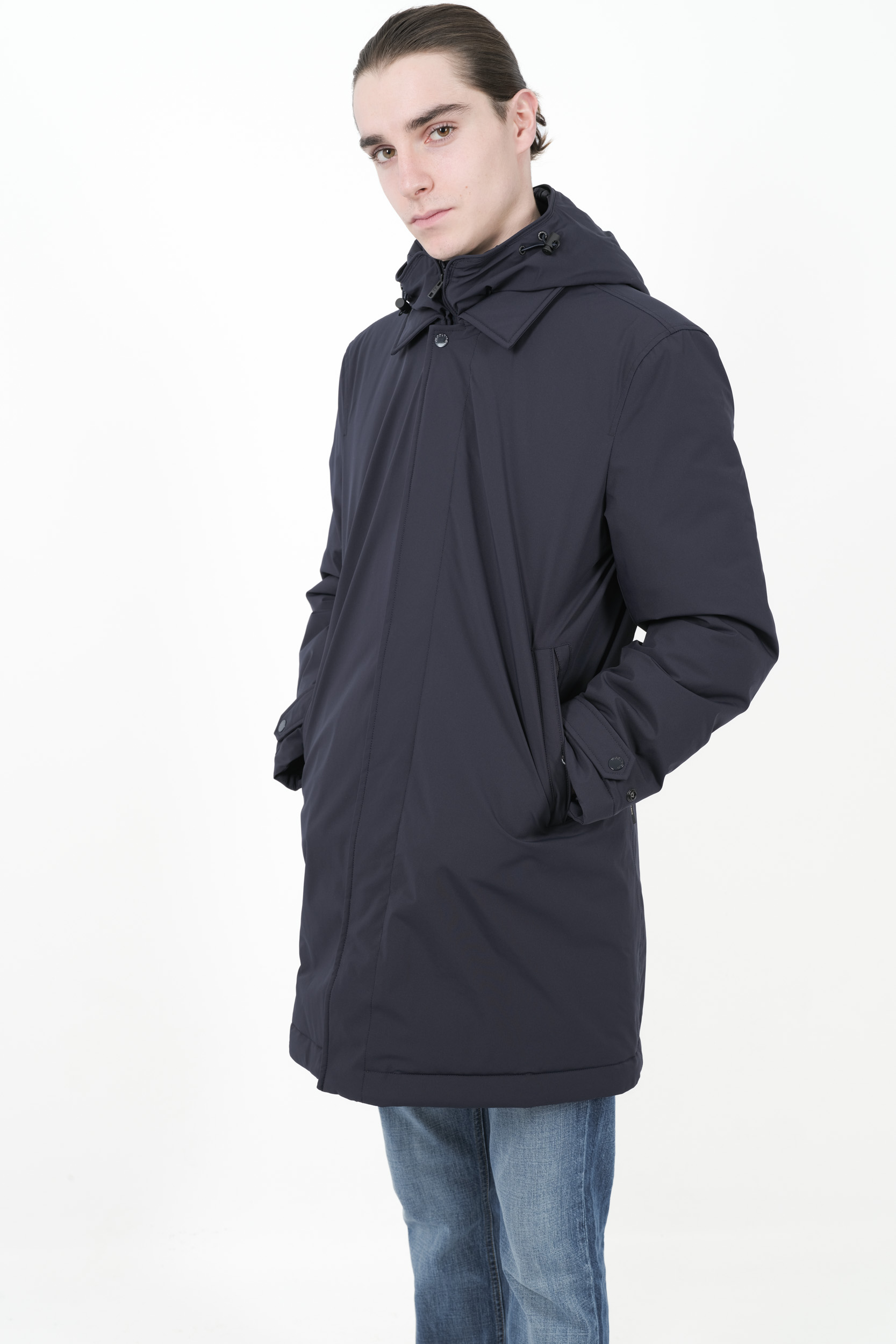  Image du produit PARKAS WOOLRICH A CAPUCHE MARINE U0928-3989 - 2