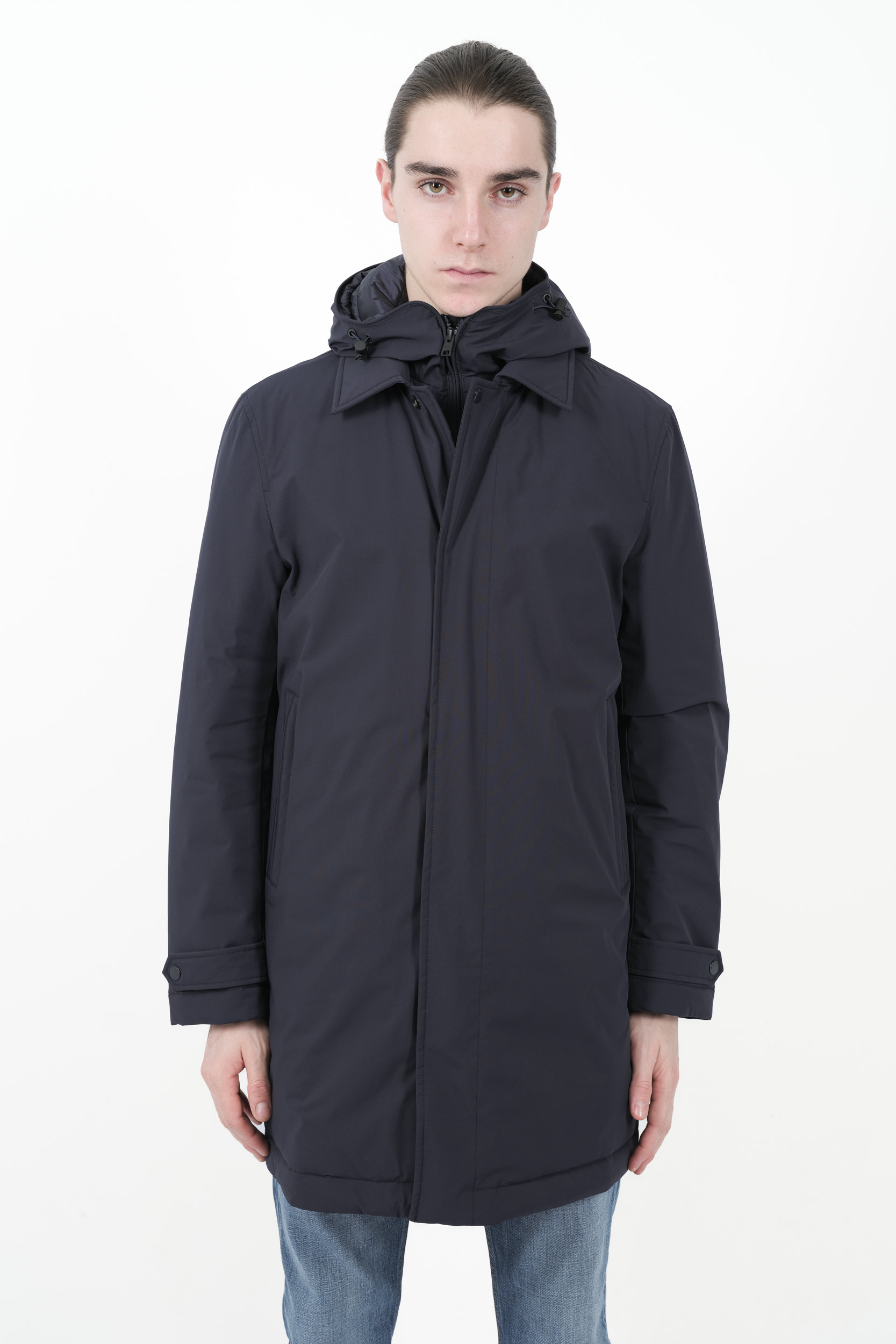  Image du produit PARKAS WOOLRICH A CAPUCHE MARINE U0928-3989 - 3