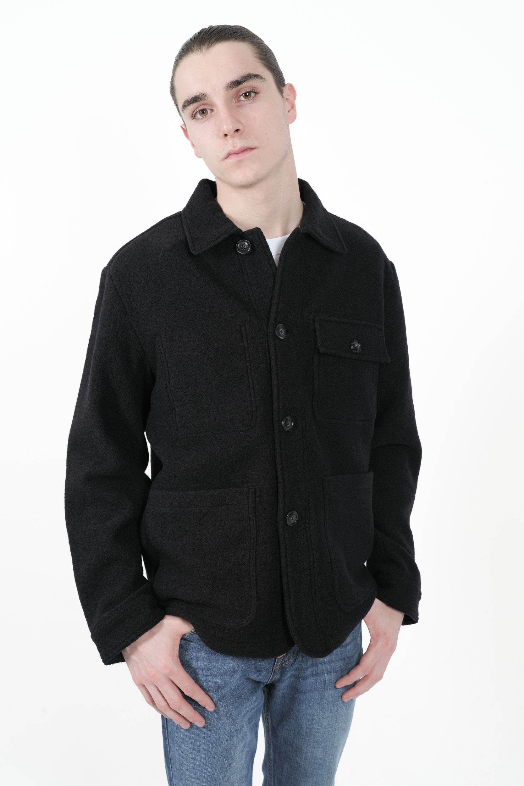  Image du produit VESTE WOOLRICH EN LAINE NOIR S0135-100 - 2