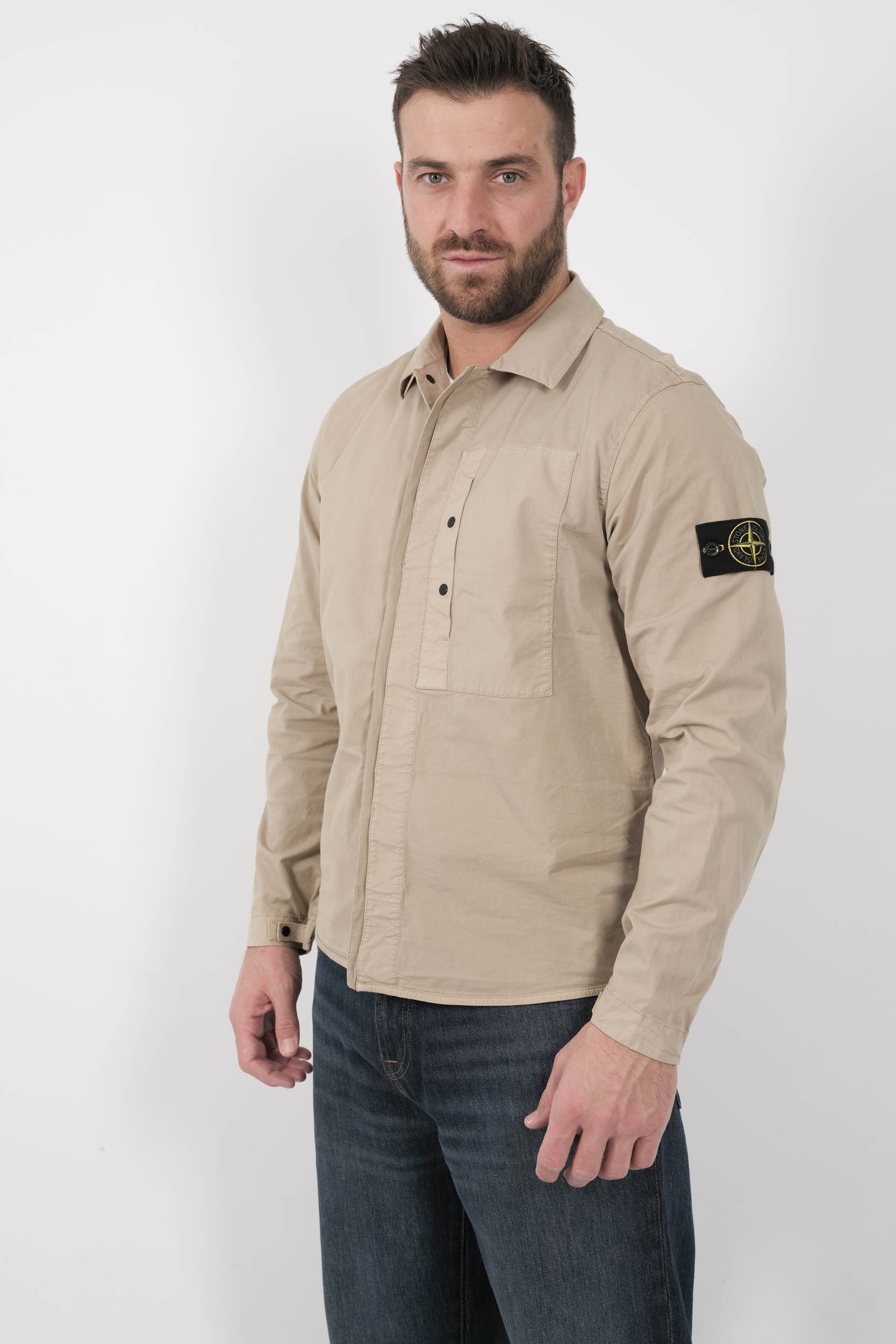  Image du produit SURCHEMISE STONE ISLAND BEIGE S151233S10-V009A - 2