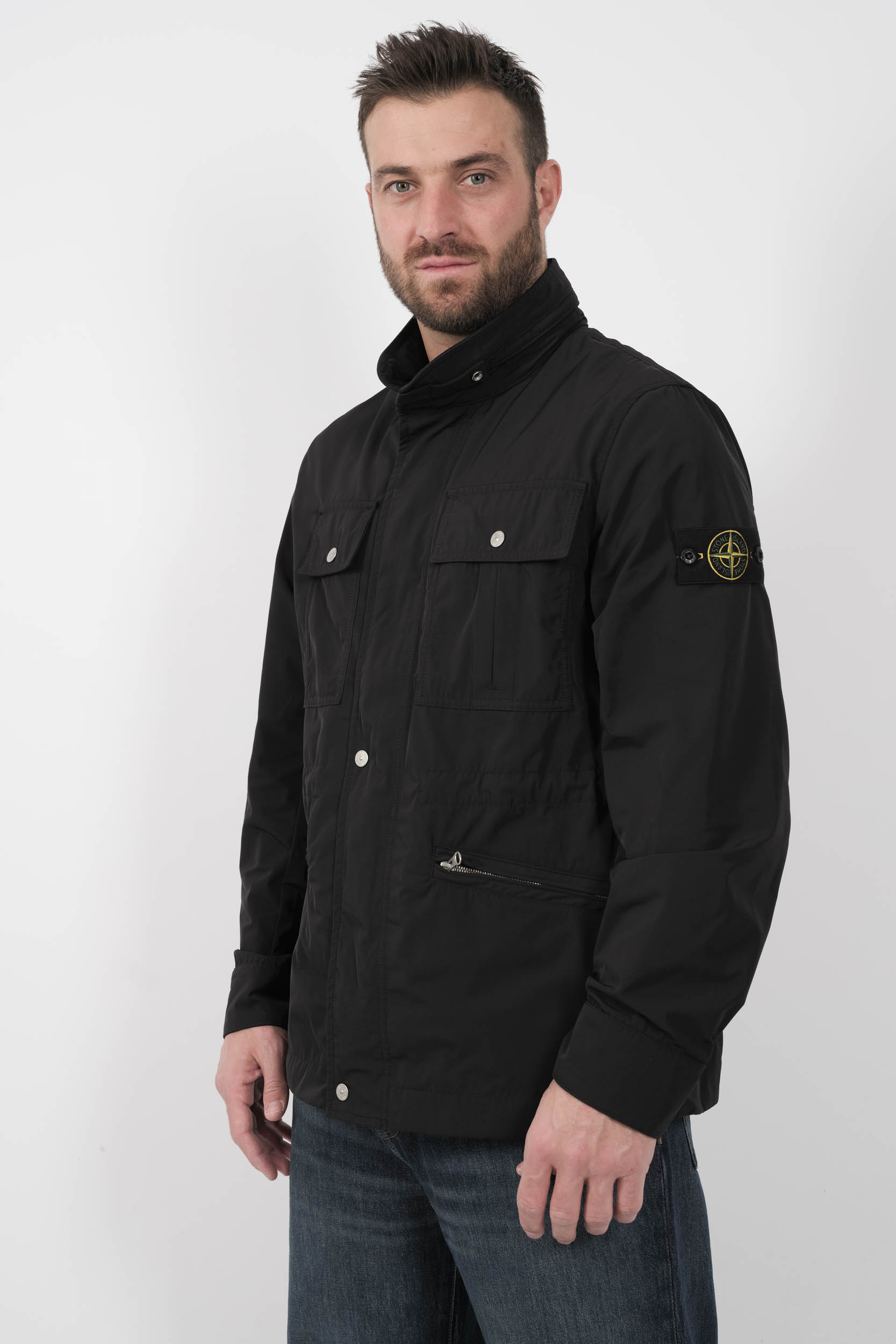  Image du produit VESTE STONE ISLAND EN NYLON MULTI-POCHES NOIR S154107S26-V0029 - 2