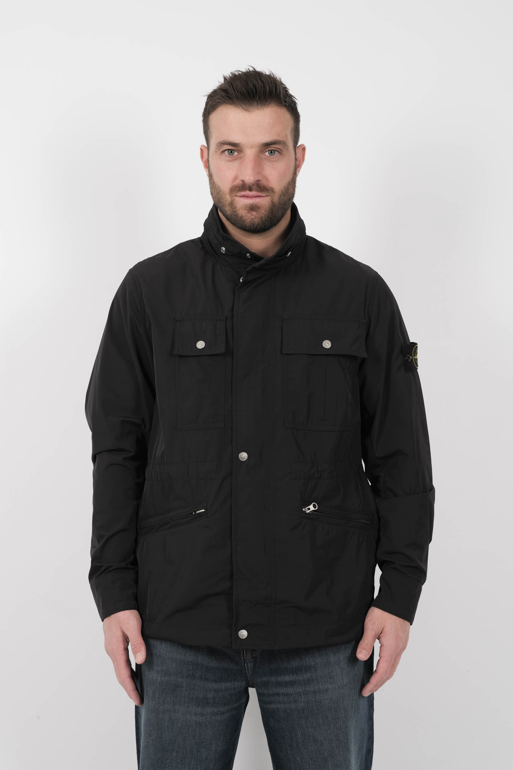  Image du produit VESTE STONE ISLAND EN NYLON MULTI-POCHES NOIR S154107S26-V0029 - 3