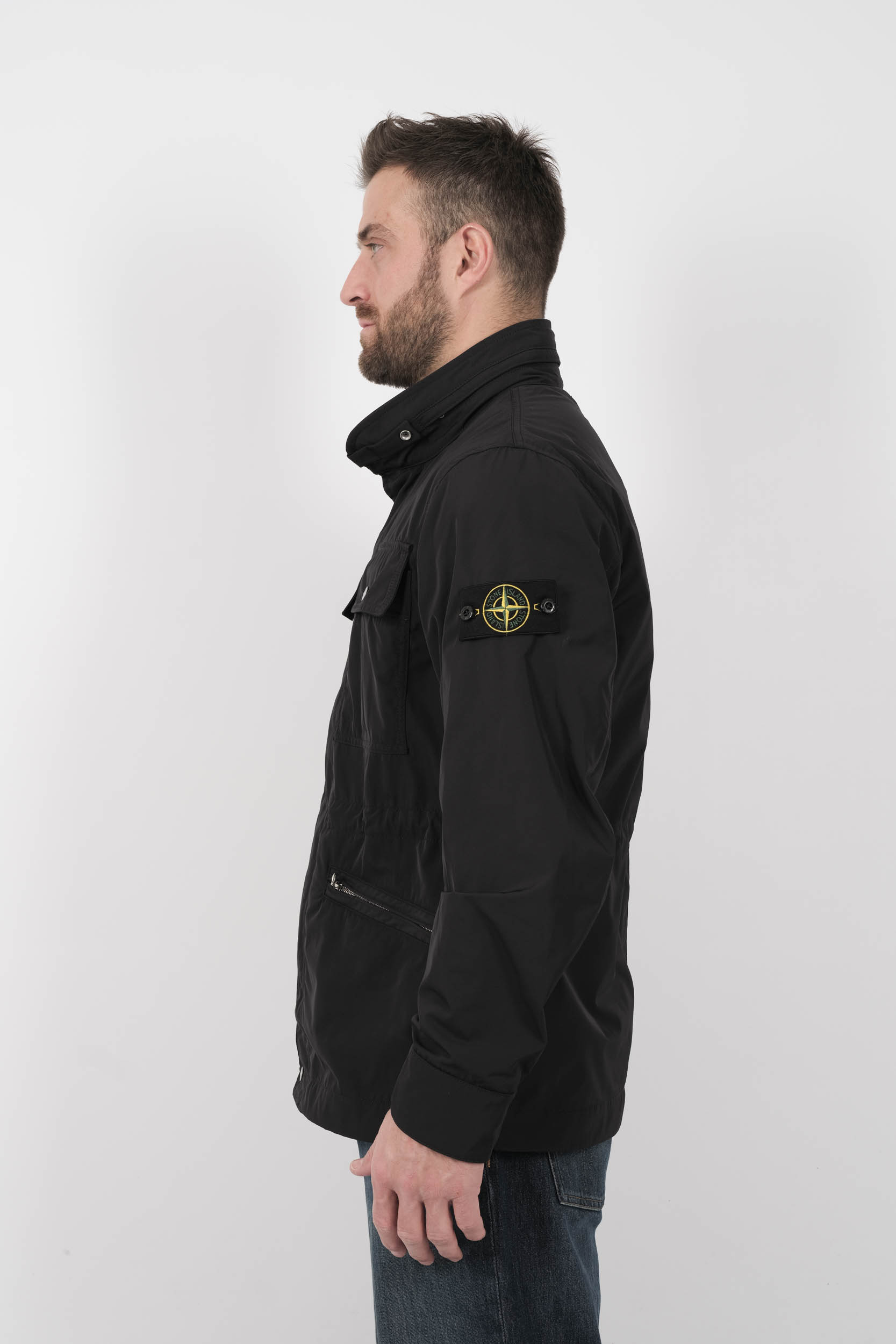  Image du produit VESTE STONE ISLAND EN NYLON MULTI-POCHES NOIR S154107S26-V0029 - 4