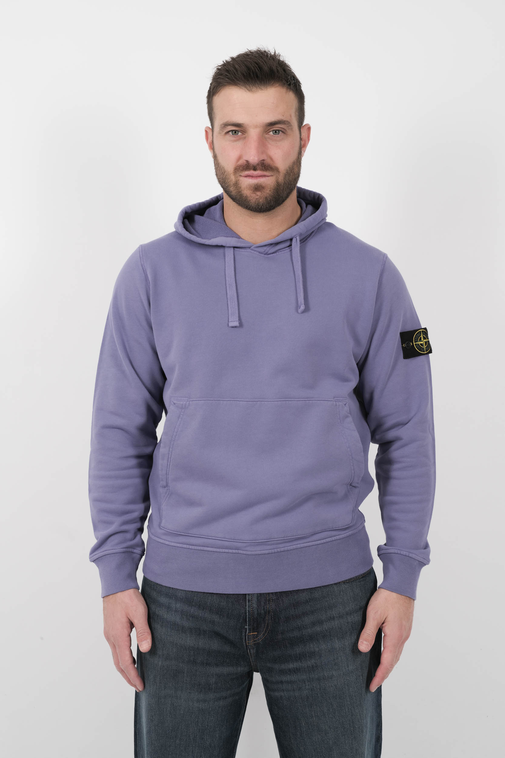  Image du produit SWEAT STONE ISLAND A CAPUCHE VIOLET S156145S51-V0047 - 3