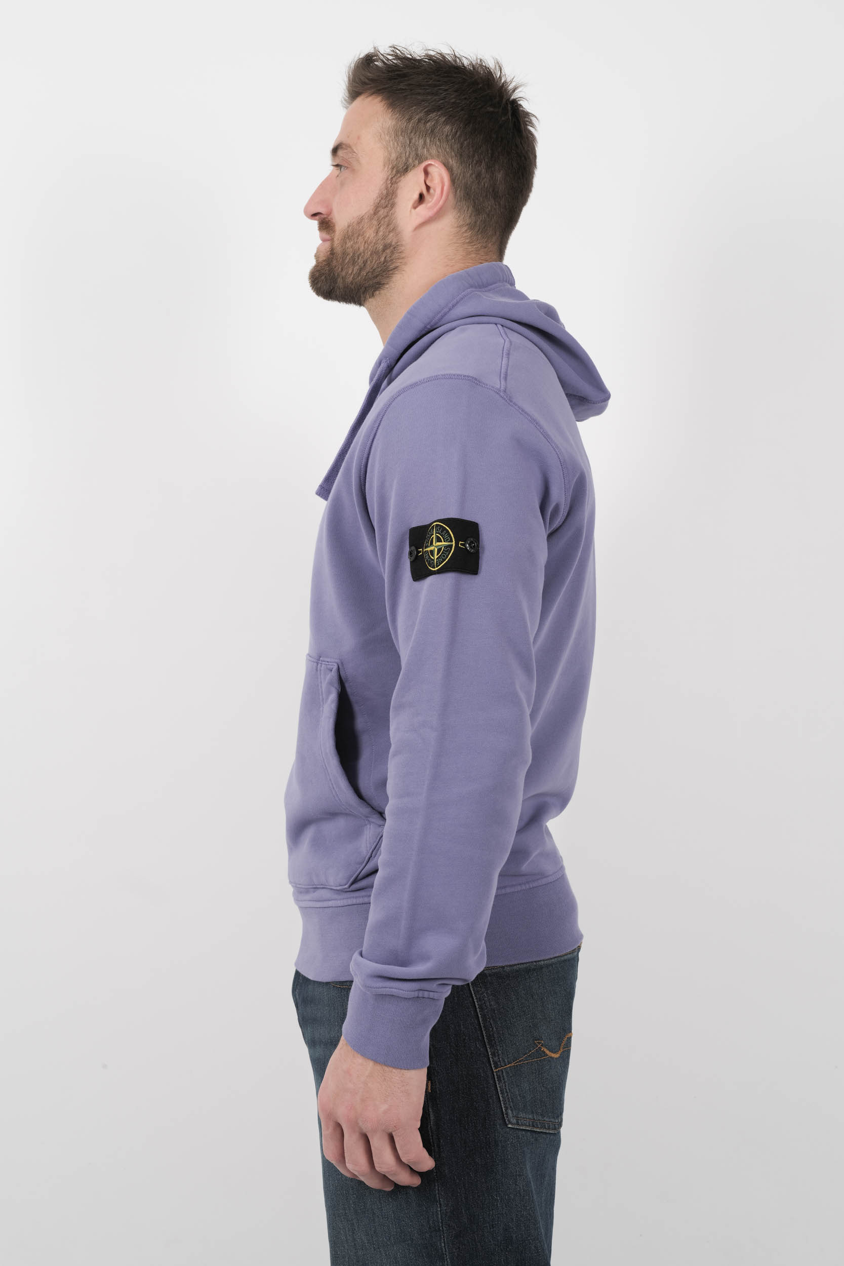  Image du produit SWEAT STONE ISLAND A CAPUCHE VIOLET S156145S51-V0047 - 4