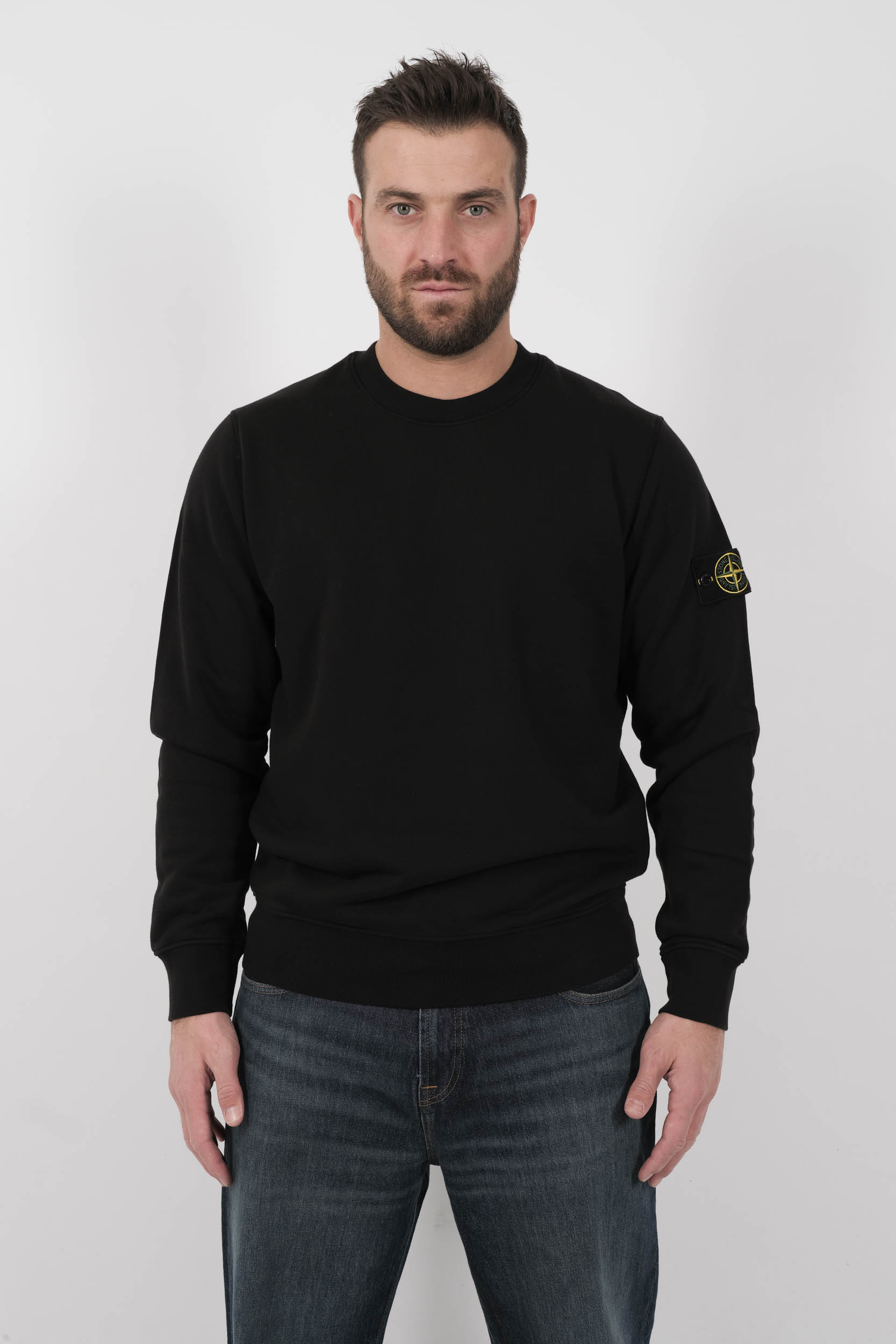  Image du produit SWEAT STONE ISLAND COL ROND NOIR S156144S51-V0029 - 3