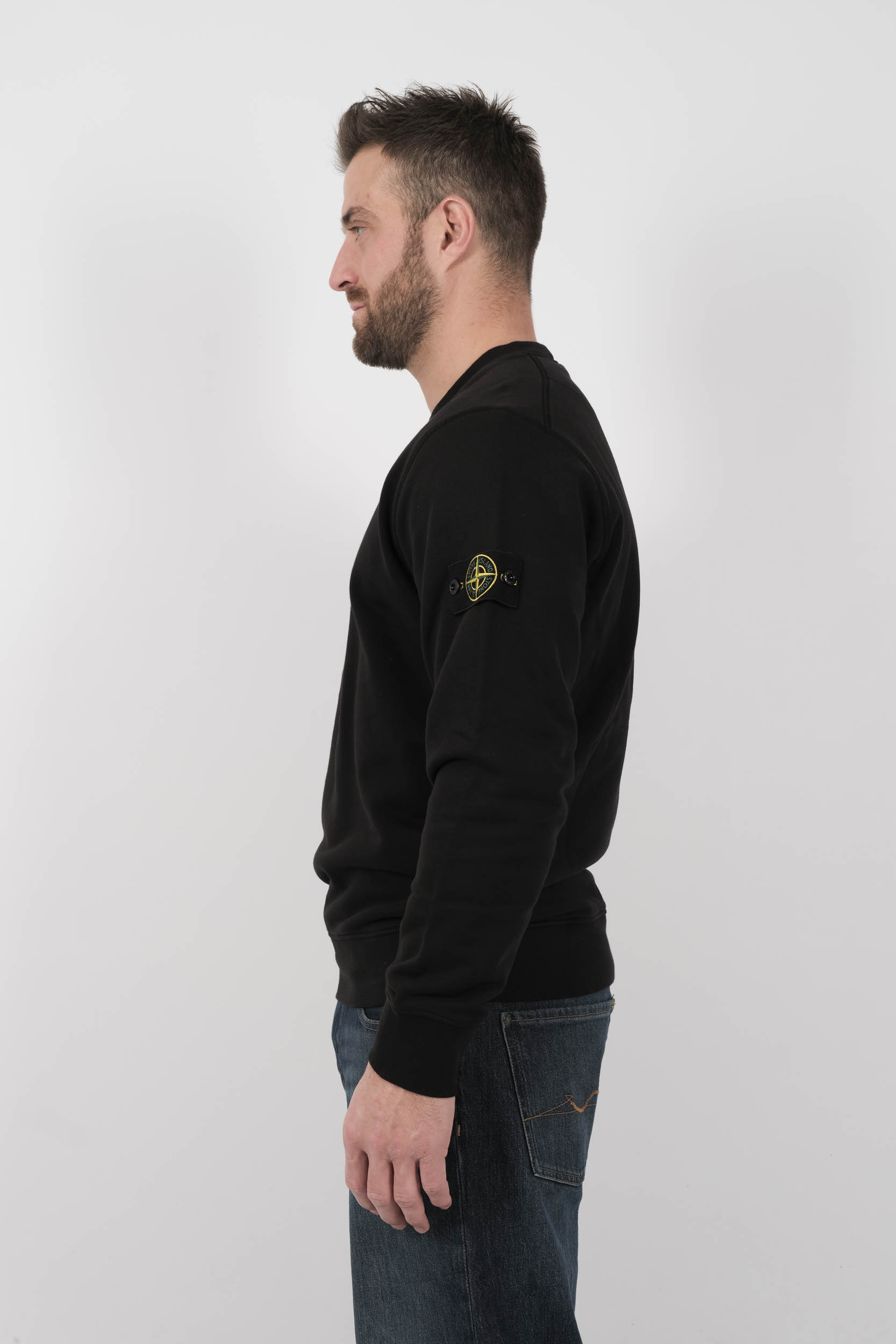  Image du produit SWEAT STONE ISLAND COL ROND NOIR S156144S51-V0029 - 4