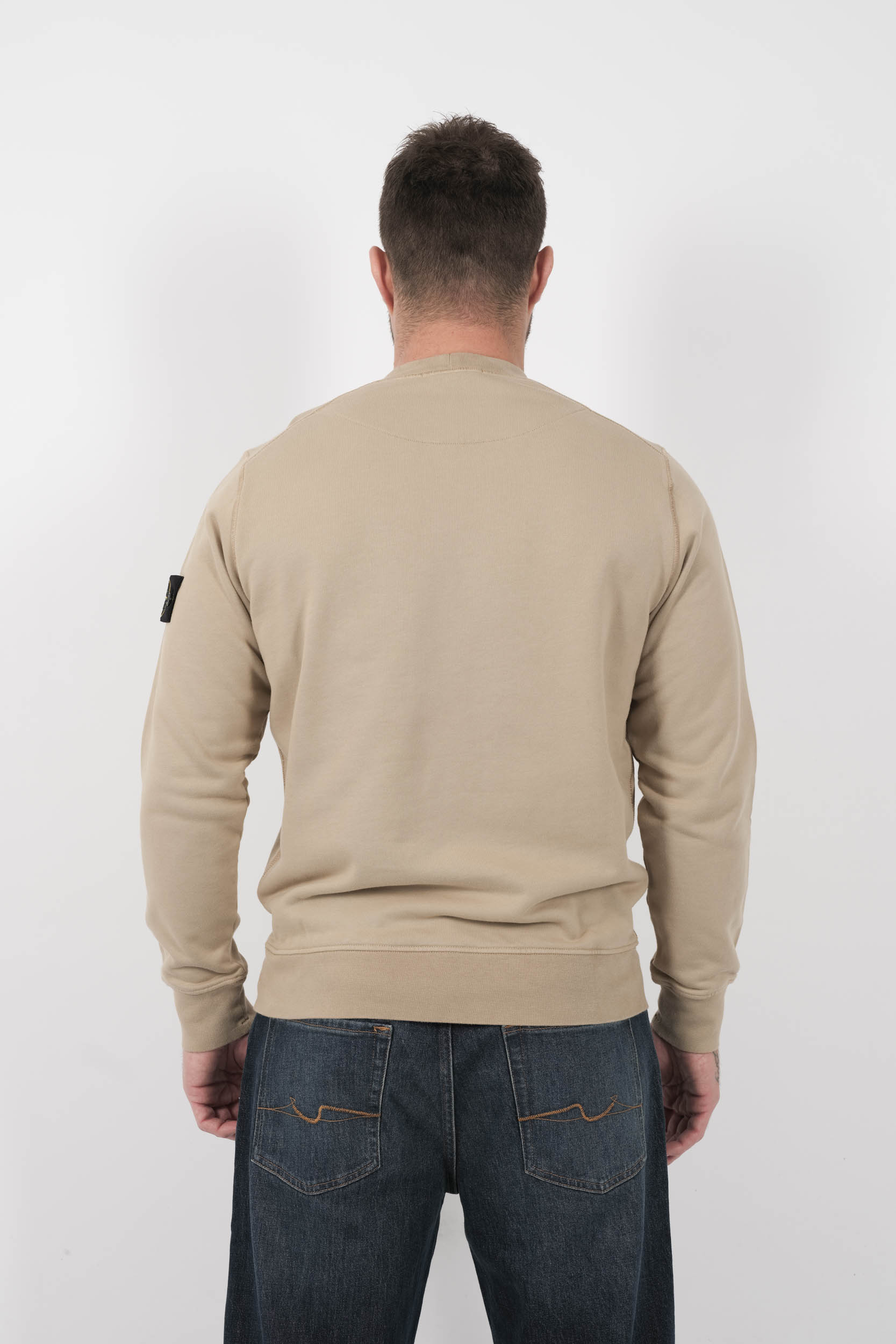  Image du produit SWEAT STONE ISLAND COL ROND BEIGE S156144S51-V009A - 5