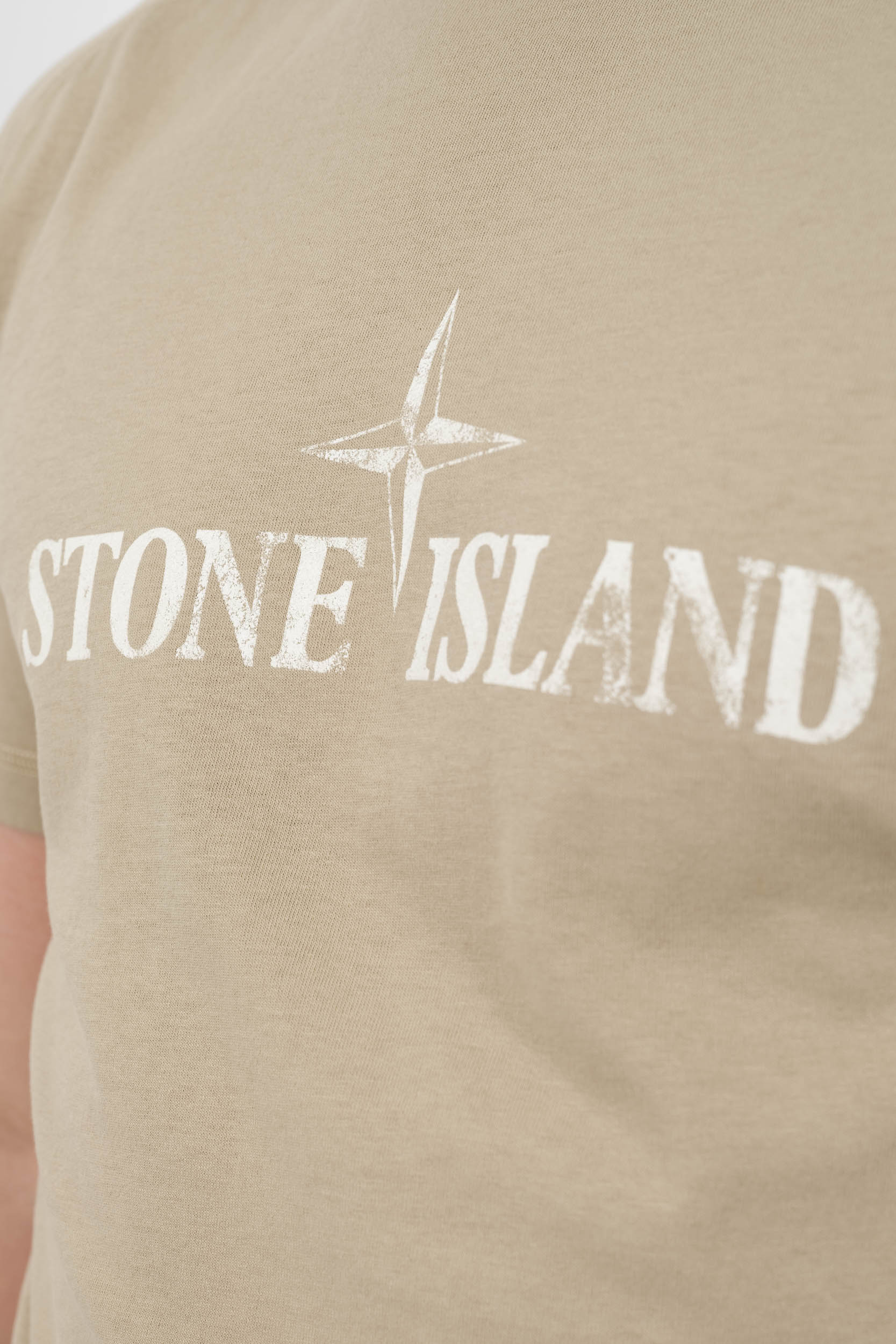  Image du produit TEE-SHIRT STONE ISLAND LOGO IMPRIME BEIGE S152120S81-V009A - 6