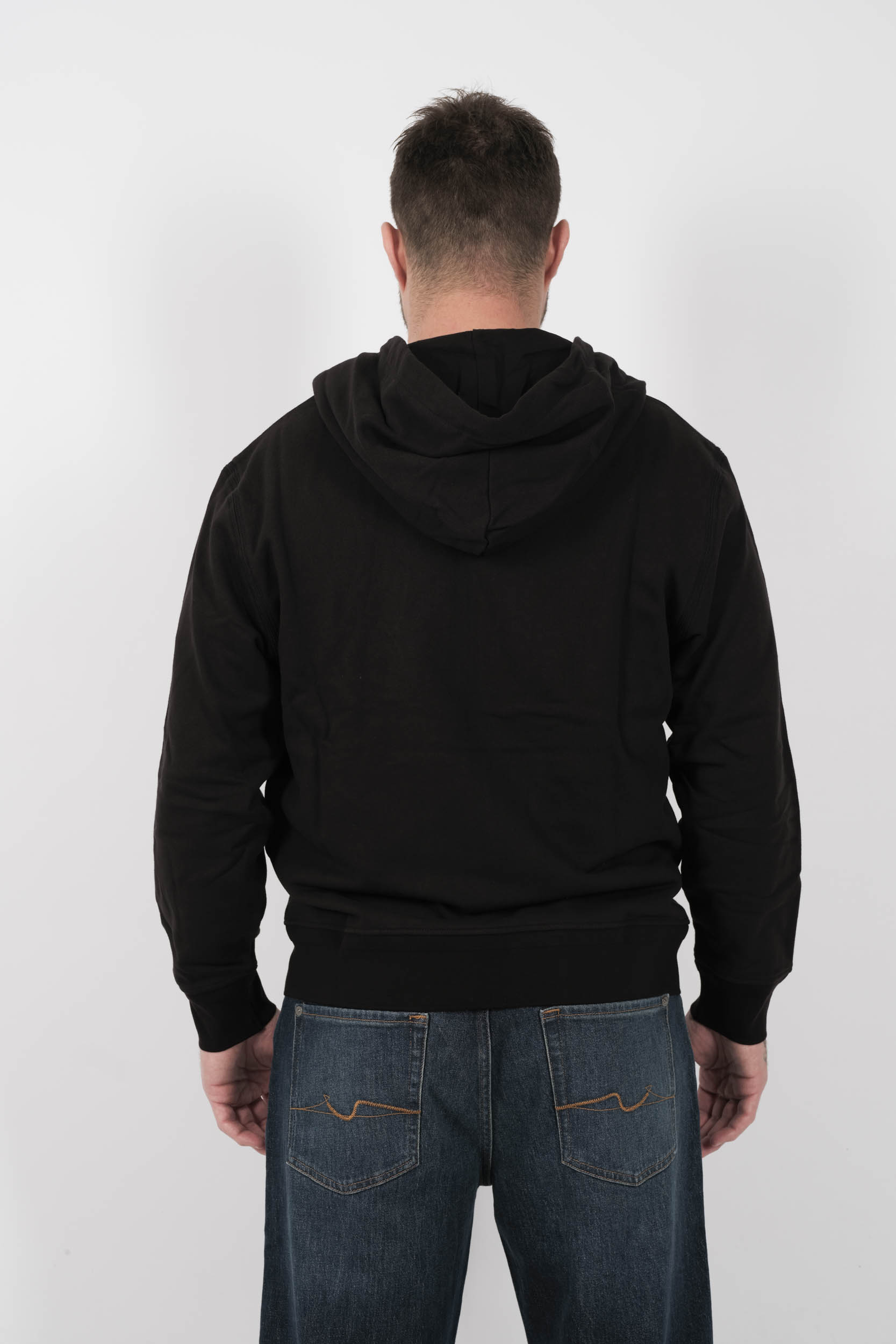  Image du produit SWEAT C.P COMPANY A CAPUCHE ZIPPE NOIR S044A-999 - 5