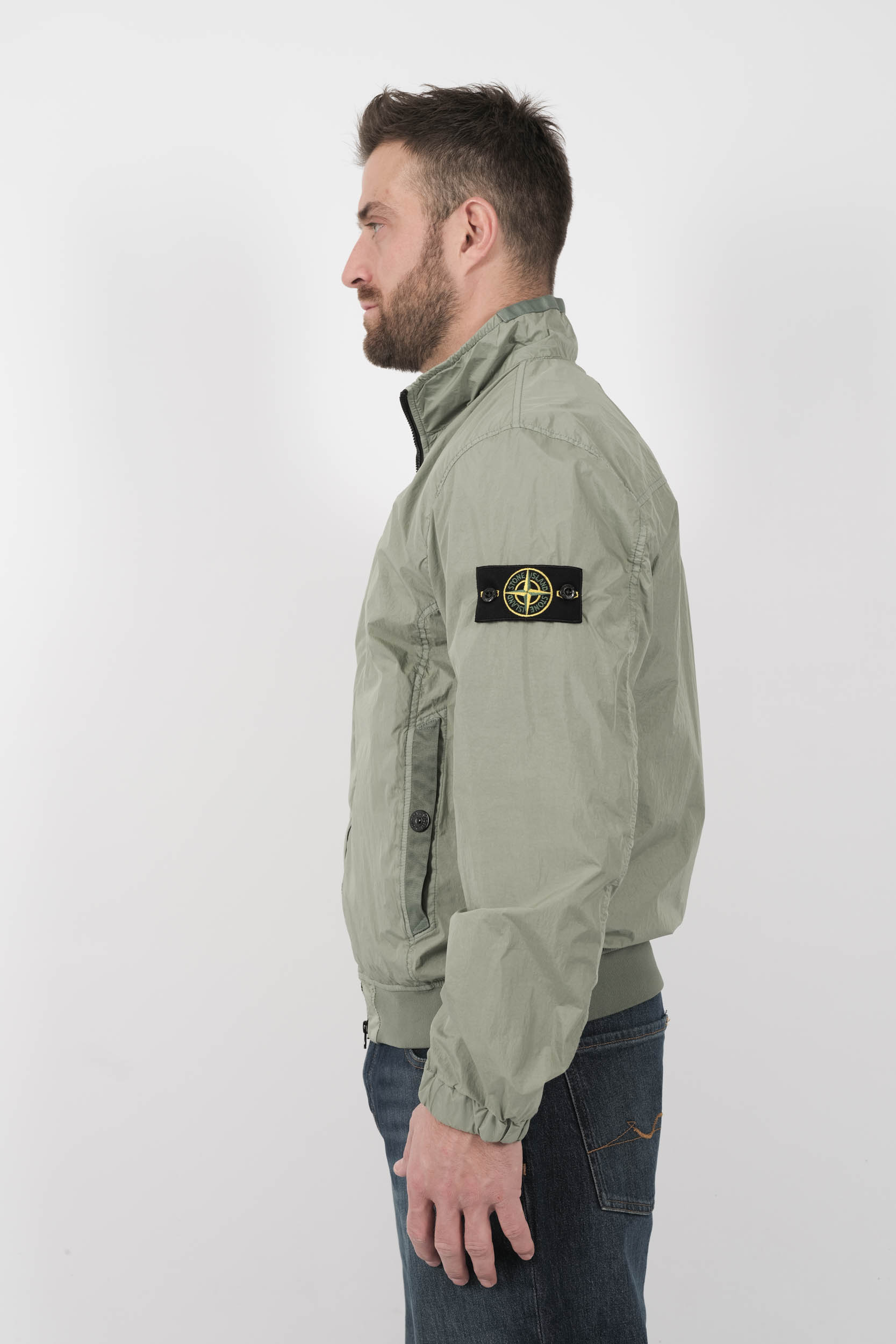  Image du produit VESTE STONE ISLAND EN NYLON VERT S154137SA23-V0055 - 4