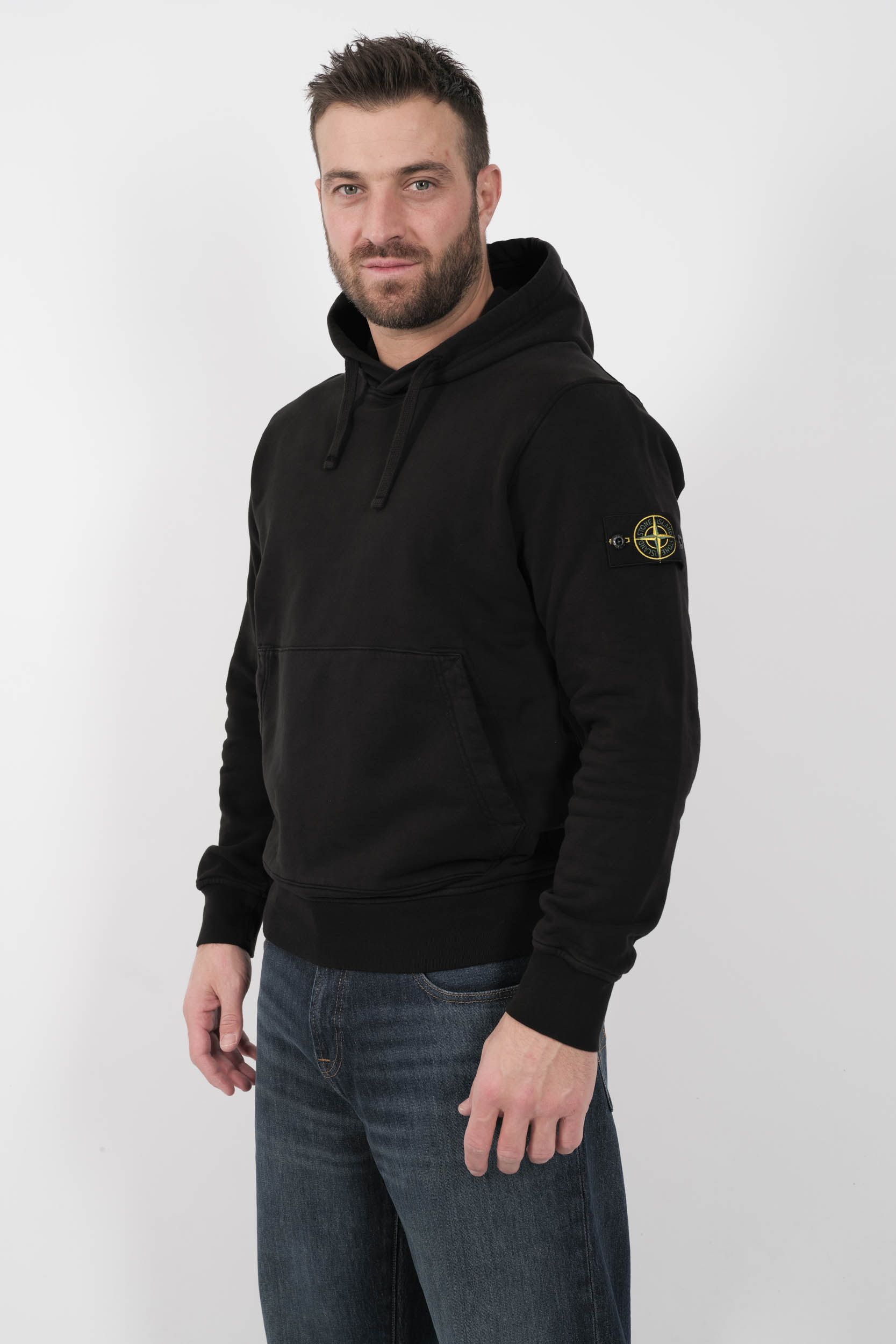  Image du produit SWEAT STONE ISLAND A CAPUCHE NOIR S156145S51-V0029 - 2