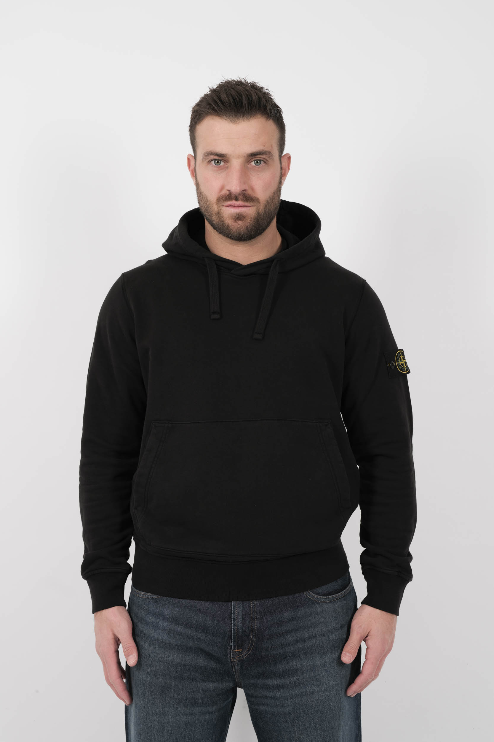  Image du produit SWEAT STONE ISLAND A CAPUCHE NOIR S156145S51-V0029 - 3