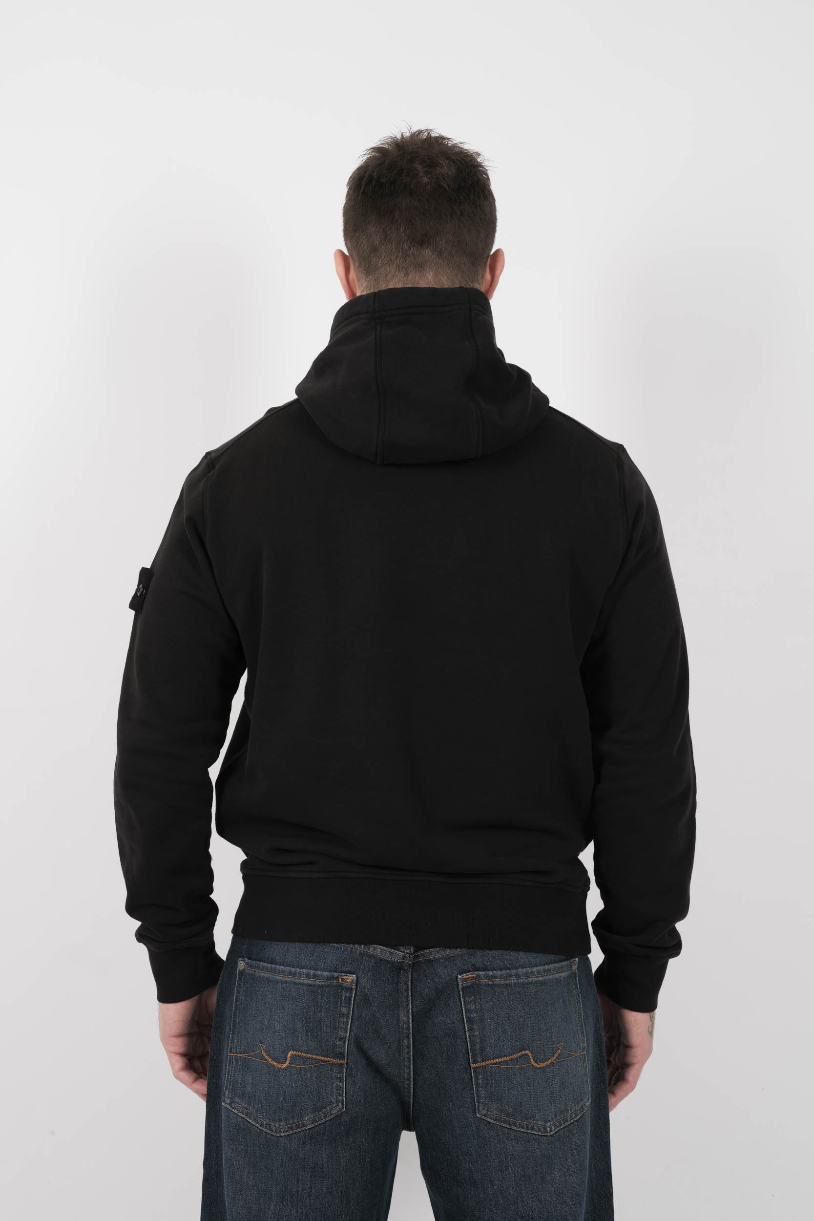  Image du produit SWEAT STONE ISLAND A CAPUCHE NOIR S156145S51-V0029 - 5