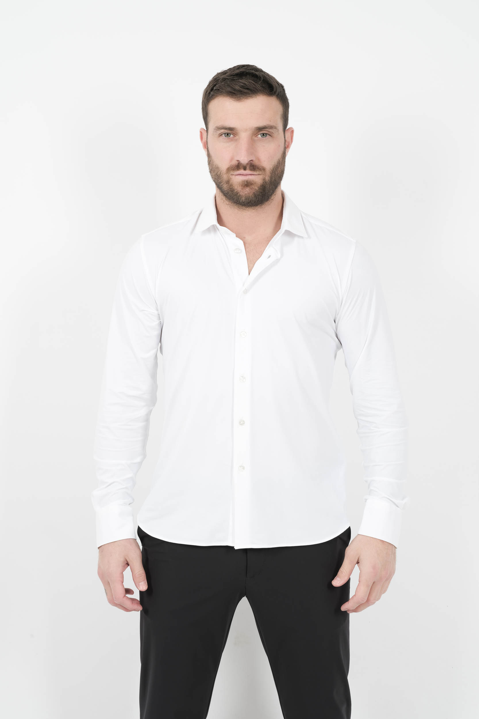 CHEMISE RRD BLANCHE 25252-09