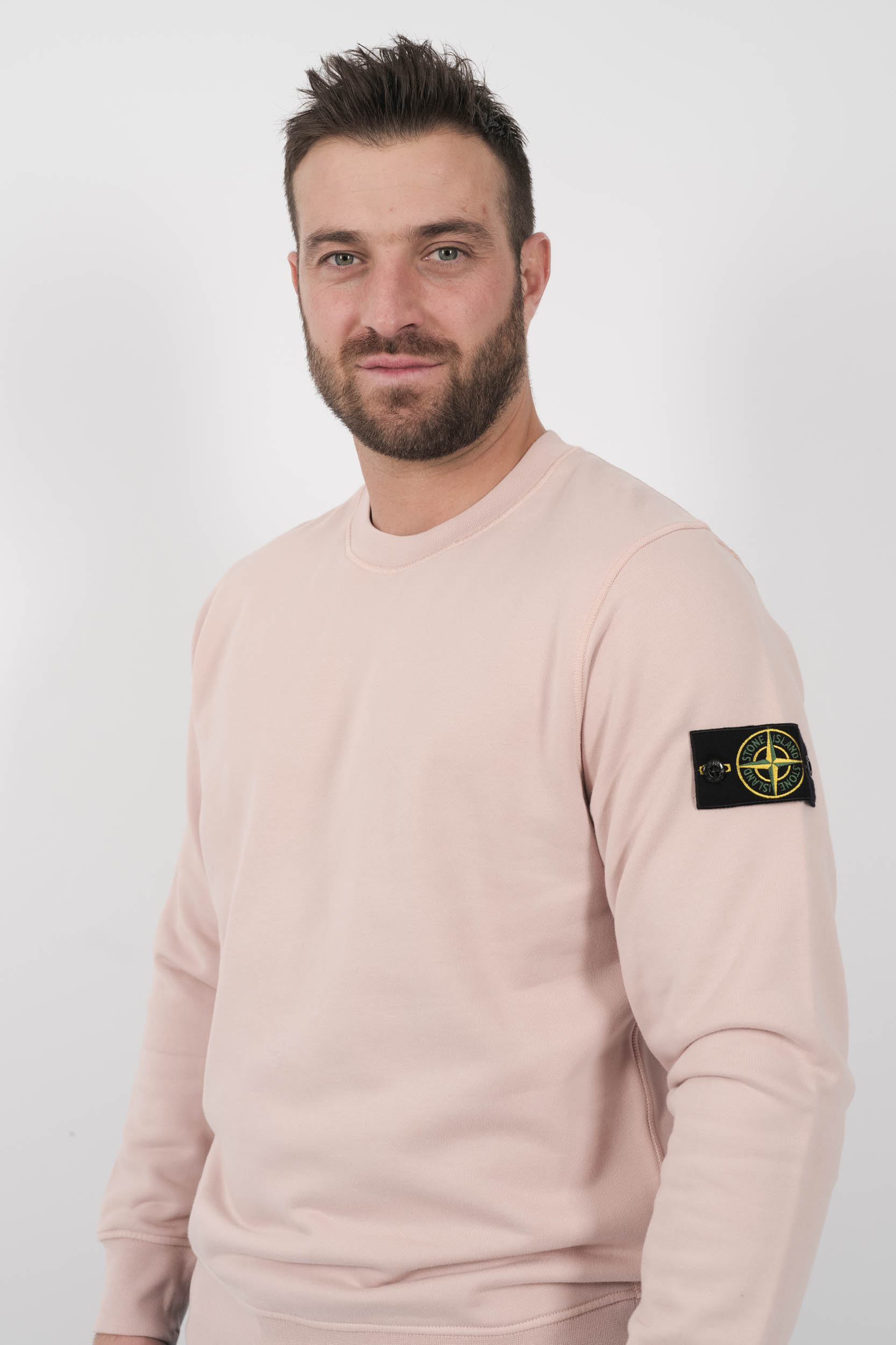  Image du produit SWEAT STONE ISLAND COL ROND ROSE S156144S51-V0082 - 2