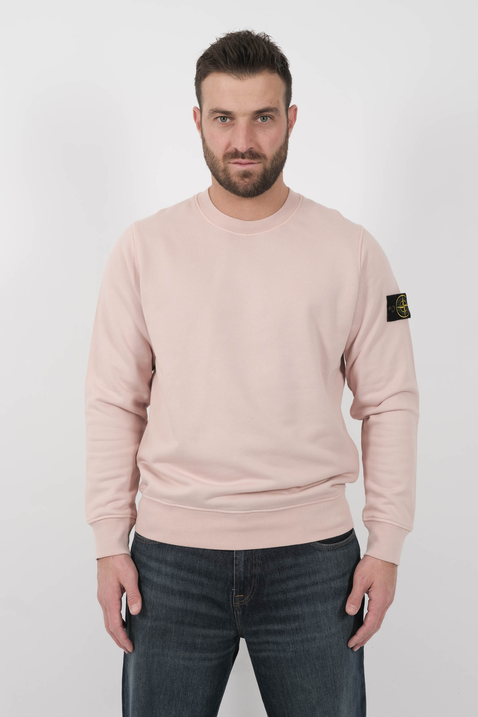  Image du produit SWEAT STONE ISLAND COL ROND ROSE S156144S51-V0082 - 3