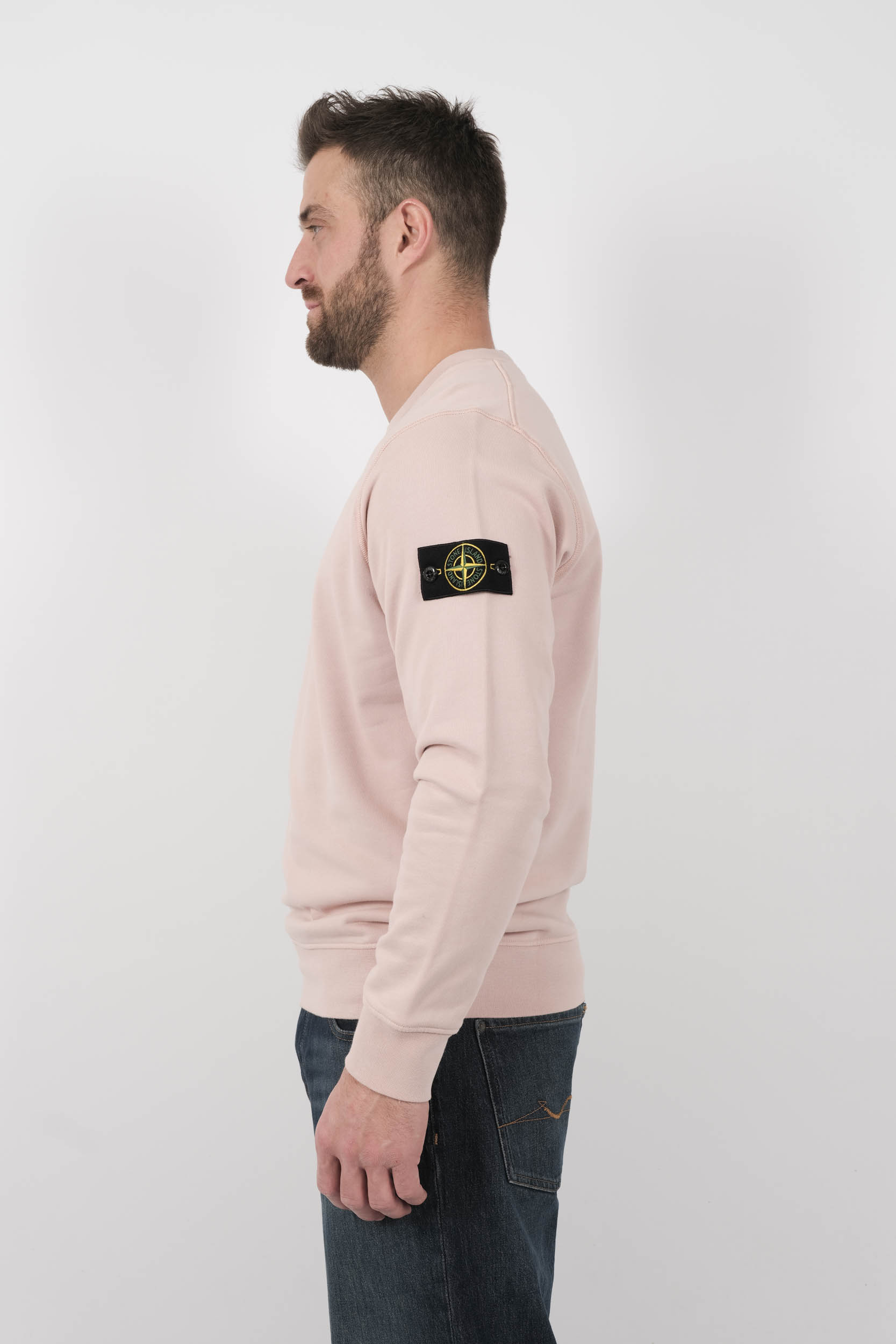  Image du produit SWEAT STONE ISLAND COL ROND ROSE S156144S51-V0082 - 4