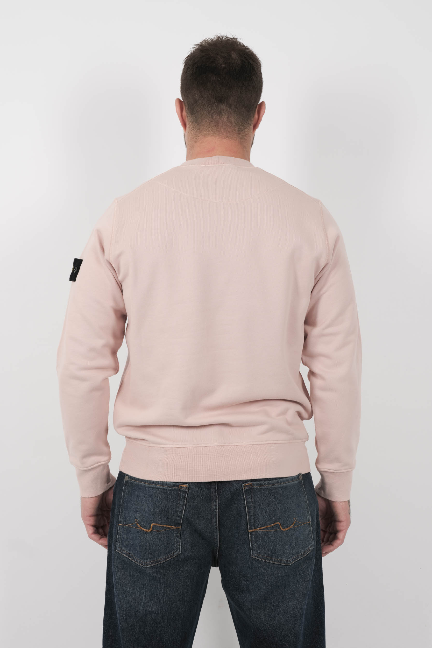  Image du produit SWEAT STONE ISLAND COL ROND ROSE S156144S51-V0082 - 5